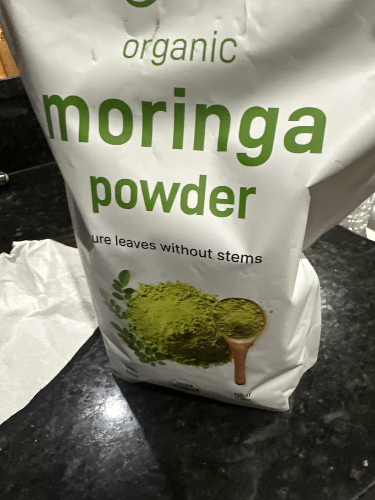 Micro Ingredients Organic Moringa Oleifera Leaf Powder, 2 Pound | Rich in Antioxidants & Immune Vitamins | Pure Leaves Without Stems | Great Superfoods for Tea or Drink | India Grown, Vegan customer photo 1