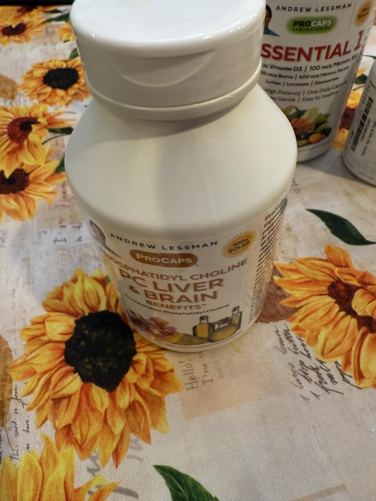 ANDREW LESSMAN PC Liver and Brain Benefits 60 Softgels - Phosphatidyl Choline, Most Important Building Block for Healthy Liver and Brain Structure, Function. No Additives. Easy to Swallow Softgels customer photo 1