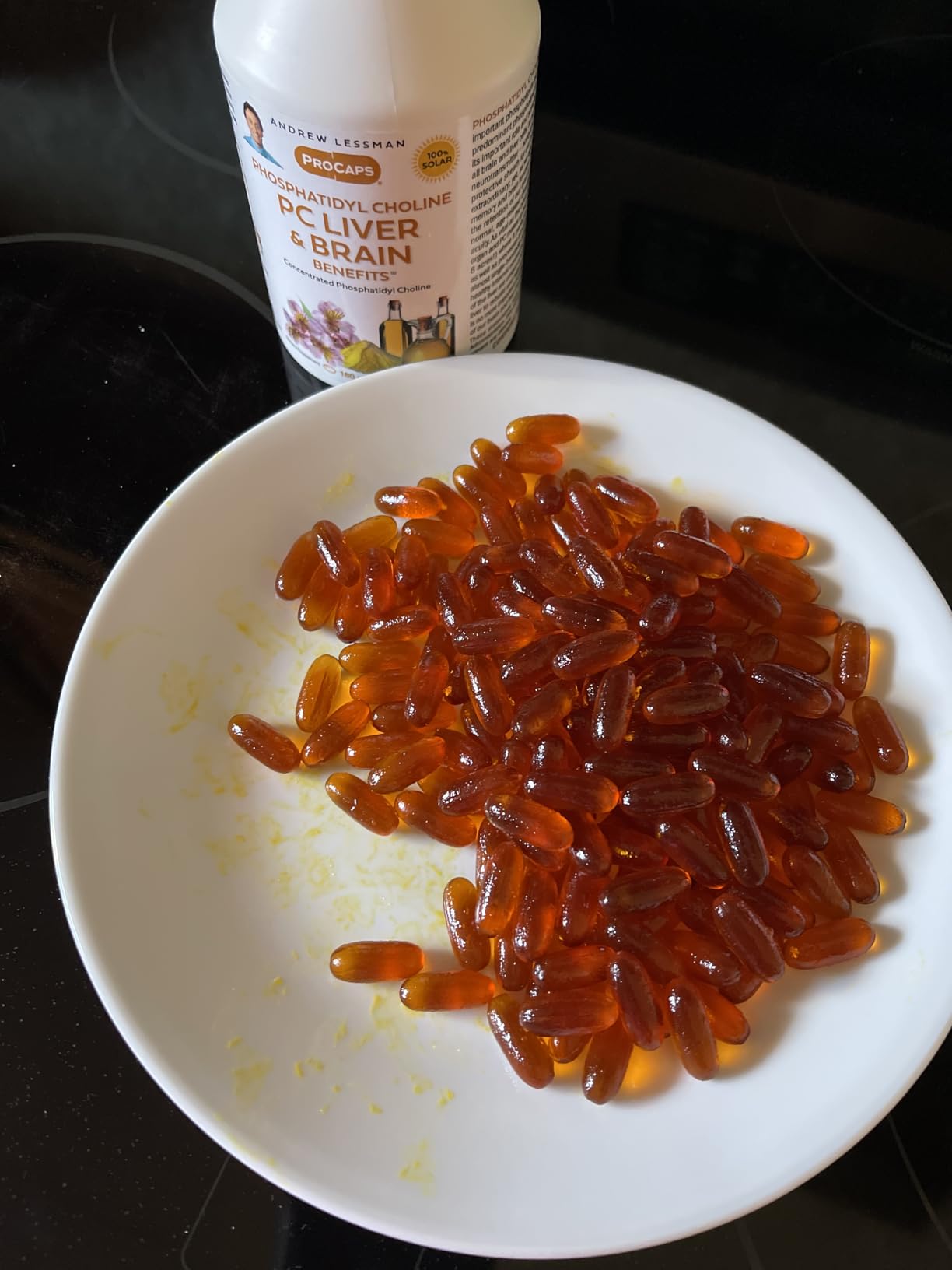 ANDREW LESSMAN PC Liver and Brain Benefits 60 Softgels - Phosphatidyl Choline, Most Important Building Block for Healthy Liver and Brain Structure, Function. No Additives. Easy to Swallow Softgels customer photo 2