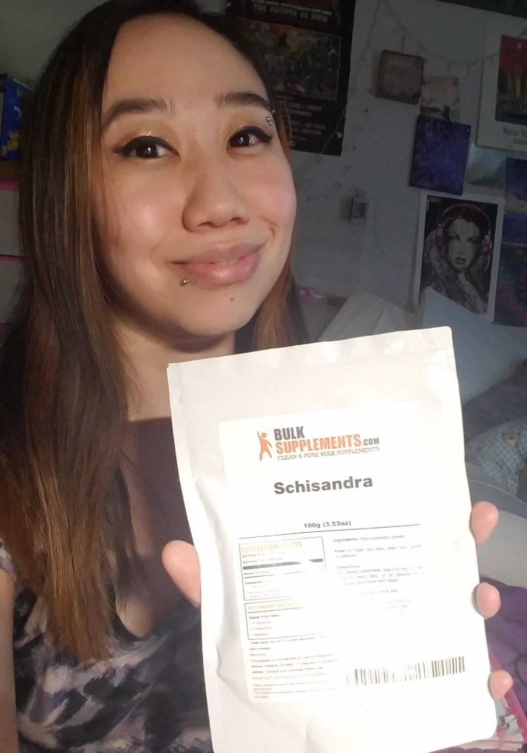BulkSupplements.com Organic Schisandra Extract Powder - Schisandra Supplement, from Schisandra Berries, Herbal Supplement - Gluten Free - 1g per Serving, 250g (8.8 oz) customer photo 1