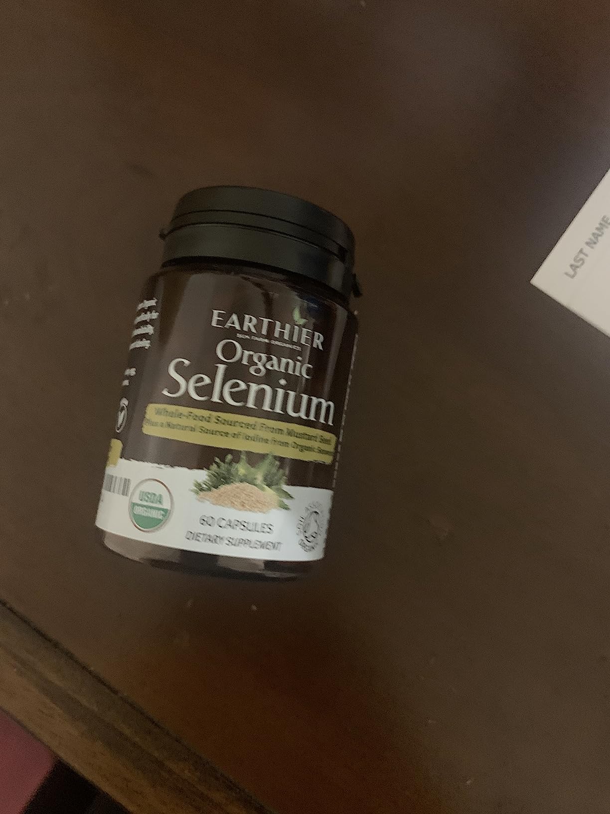Organic Selenium 200 mcg with Iodine and Silica All from Certified Organic Whole Foods - Two Month Supply customer photo 1