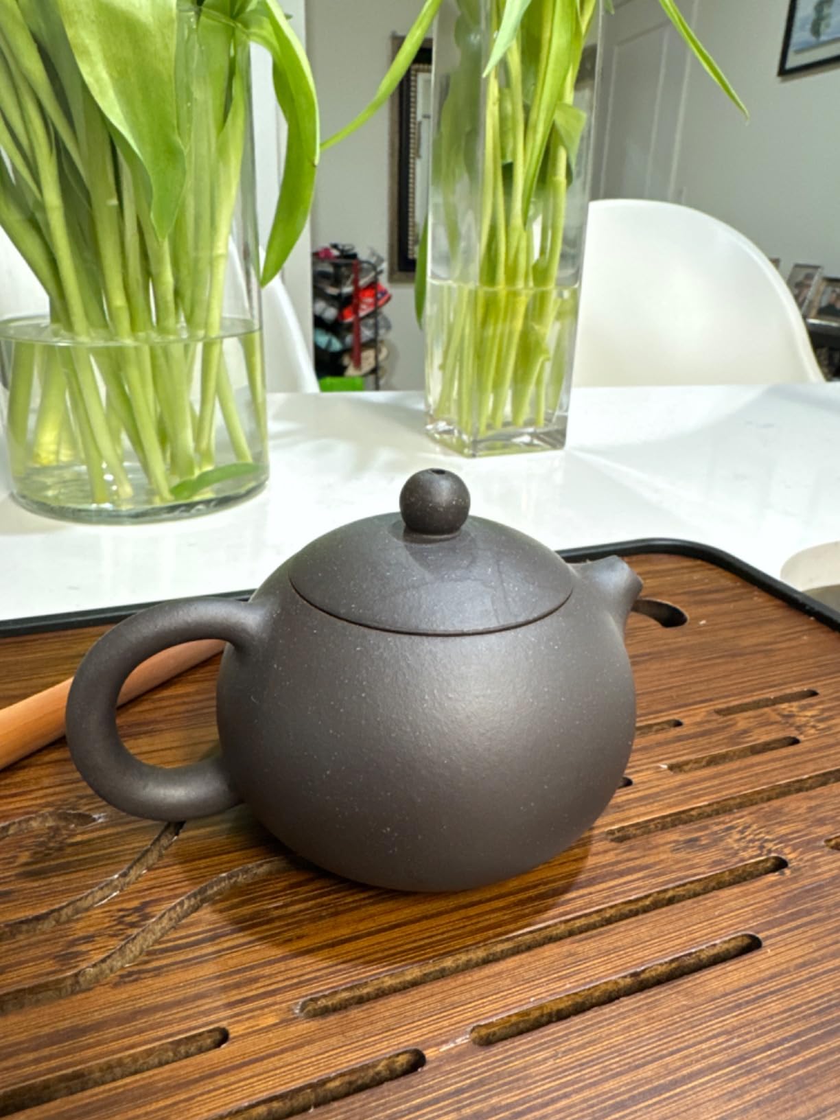 Teapot Chinese Yixing Genuine Black Sand Heijingang Tea Xishi Pots With Rope Bag (s mini) customer photo 1
