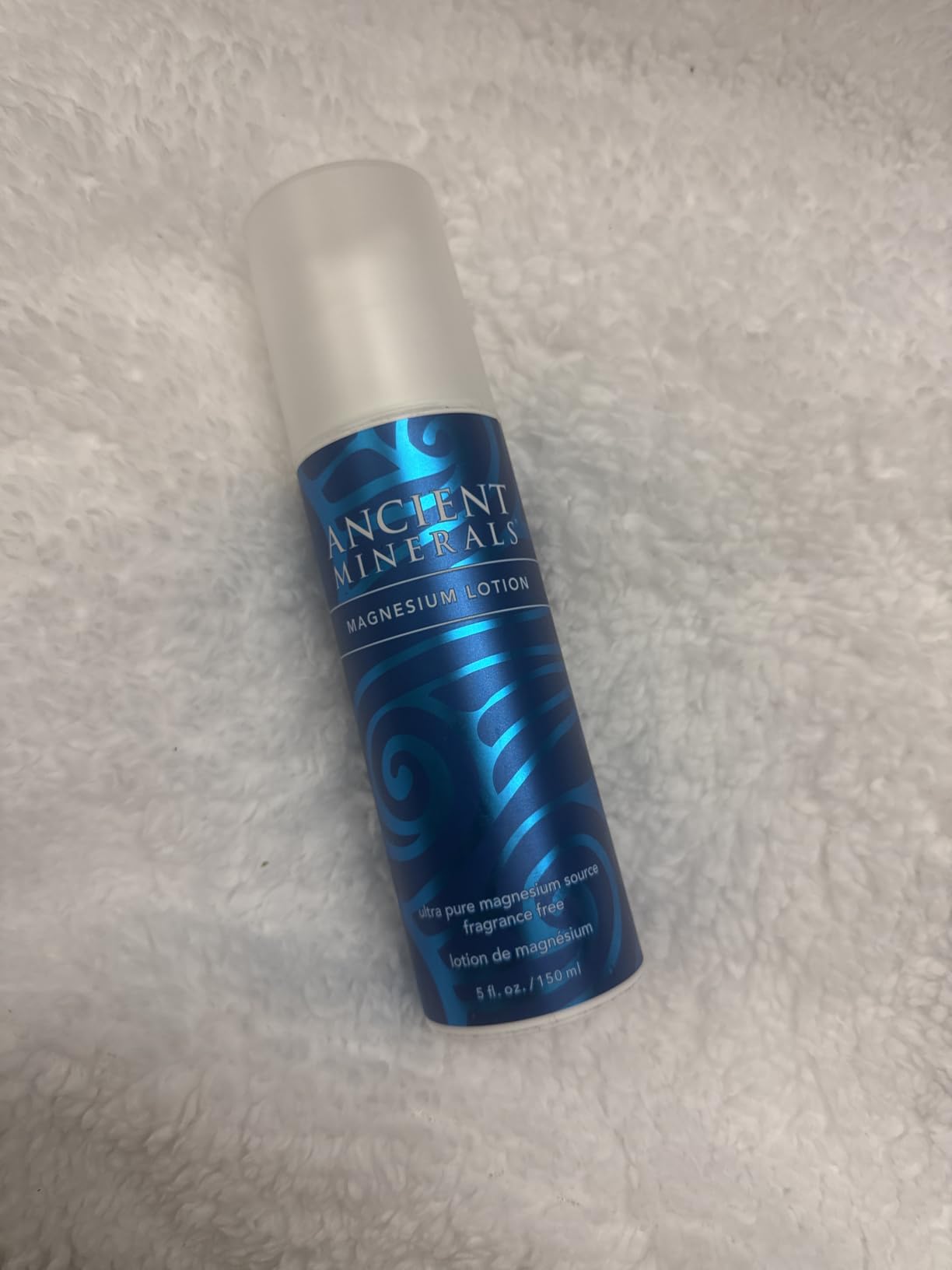 Ancient Minerals Magnesium Lotion - Zechstein Magnesium Chloride Cream with Shea Butter, Organic Oils & Hyaluronic Acid for Skin Hydration, Non-Greasy Body Lotion, 5oz customer photo 2