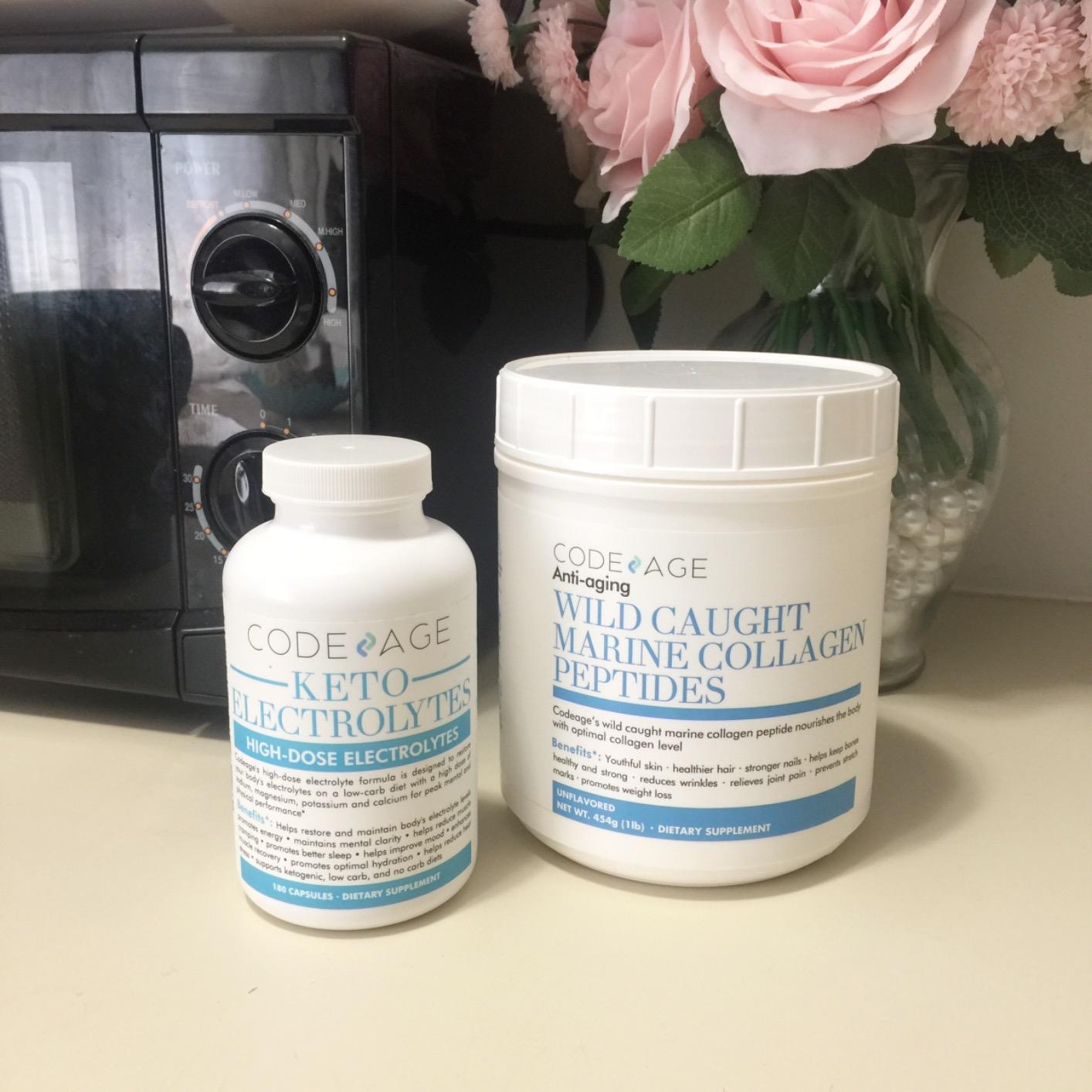 Codeage Marine Collagen Powder - Wild-Caught Hydrolyzed Fish Collagen Peptides - Type 1 & 3 Collagen Protein Supplement - Amino Acids for Skin, Hair, Nails - Paleo Friendly, Non-GMO, 15.87 Ounces customer photo 2