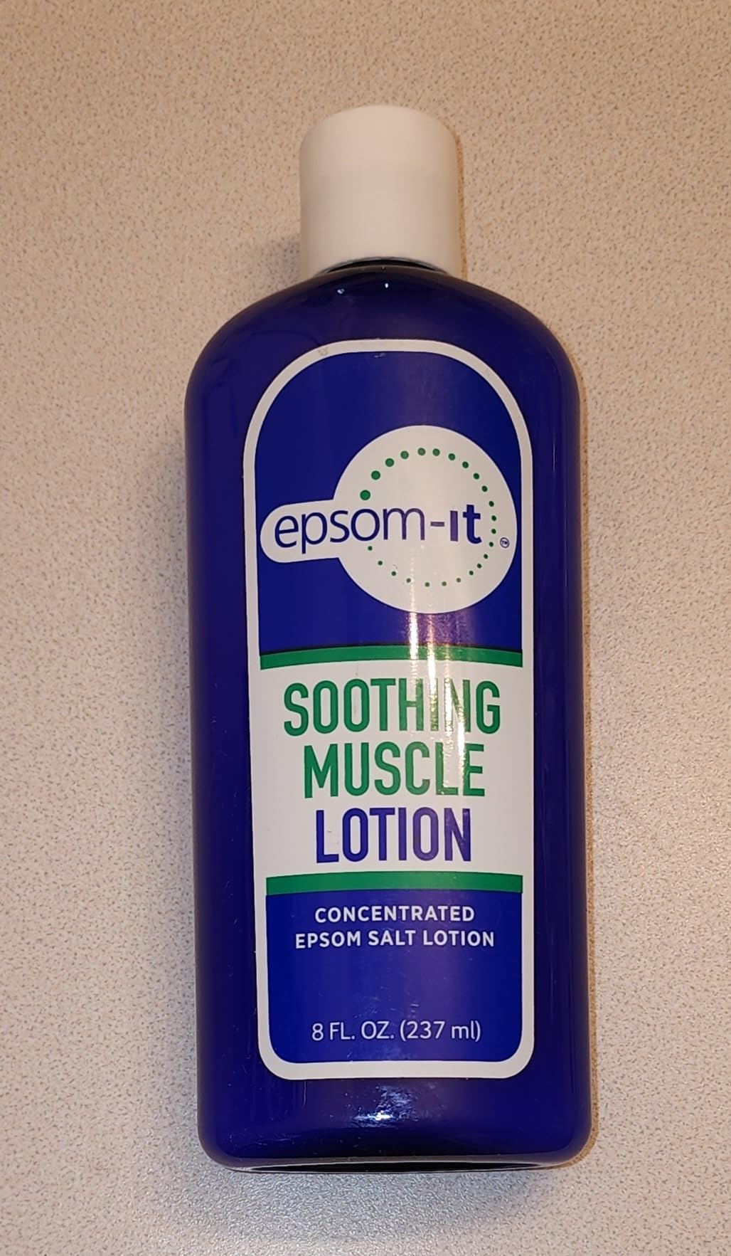 Epsom-It Soothing Muscle Magnesium Lotion - Epsom Salt Topical Cream with Arnica and Magnesium Sulfate - Designed for Muscle Stiffness, Leg Cramps, Feet, Knees and Achy Feet - 8.0 oz customer photo 2