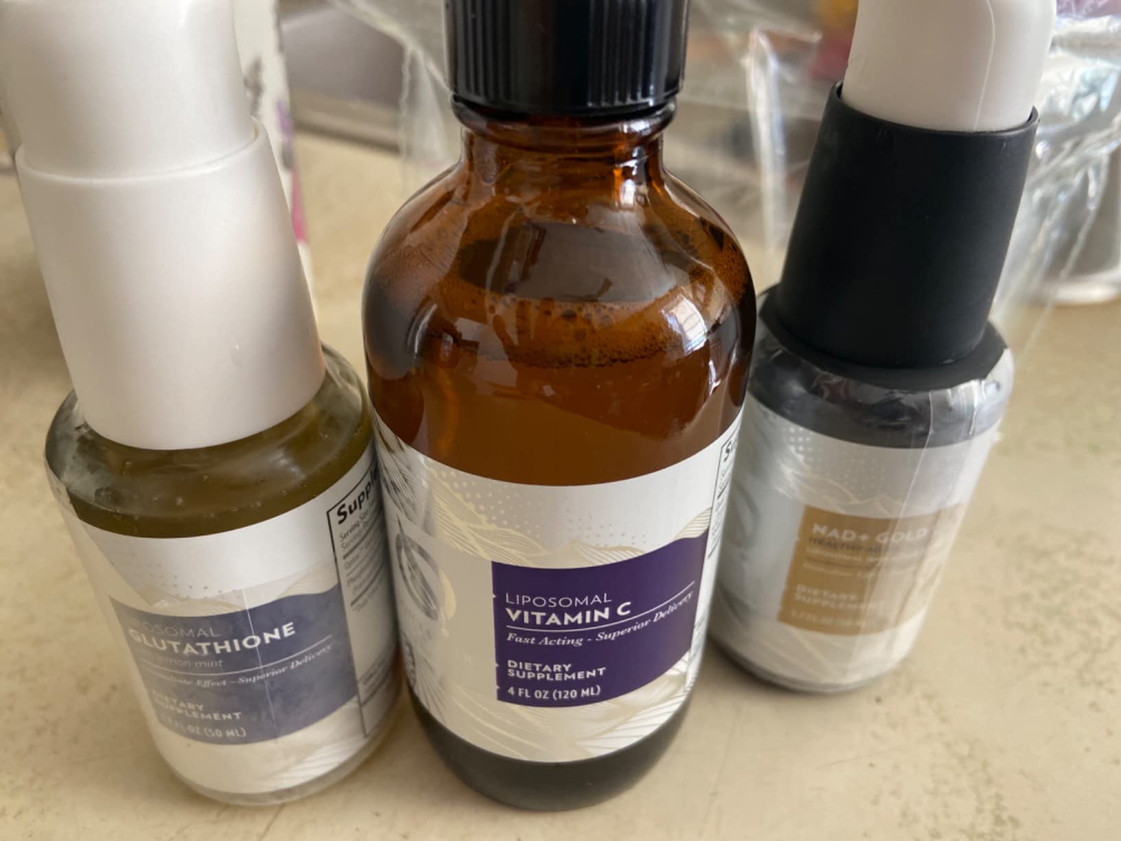 Quicksilver Scientific Liposomal Vitamin C - 1000mg Buffered Liquid Vitamin C Supplement - Immune + Antioxidant Support - Liposomes for Superior Absorption - Vegan + Non-GMO (4oz / 120ml) customer photo 1