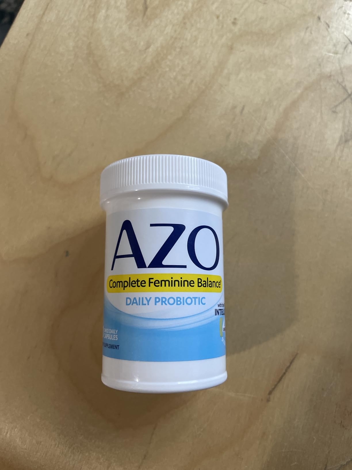 AZO Complete Feminine Balance Daily Vaginal Probiotics for Women, Clinically Proven to Help Protect Vaginal Health, Helps balance pH and yeast, 30 Count customer photo 1