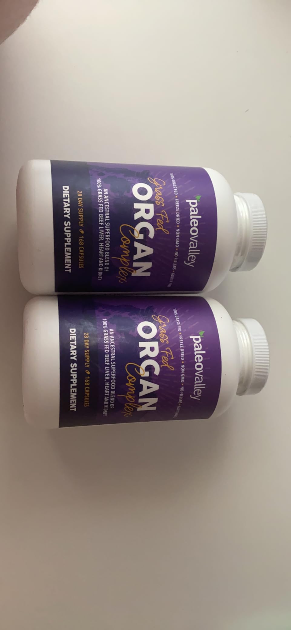 Paleovalley Grass Fed Beef Organ Complex - Freeze-Dried Beef Liver, Heart, and Kidney Blend, 1 Bottle customer photo 2
