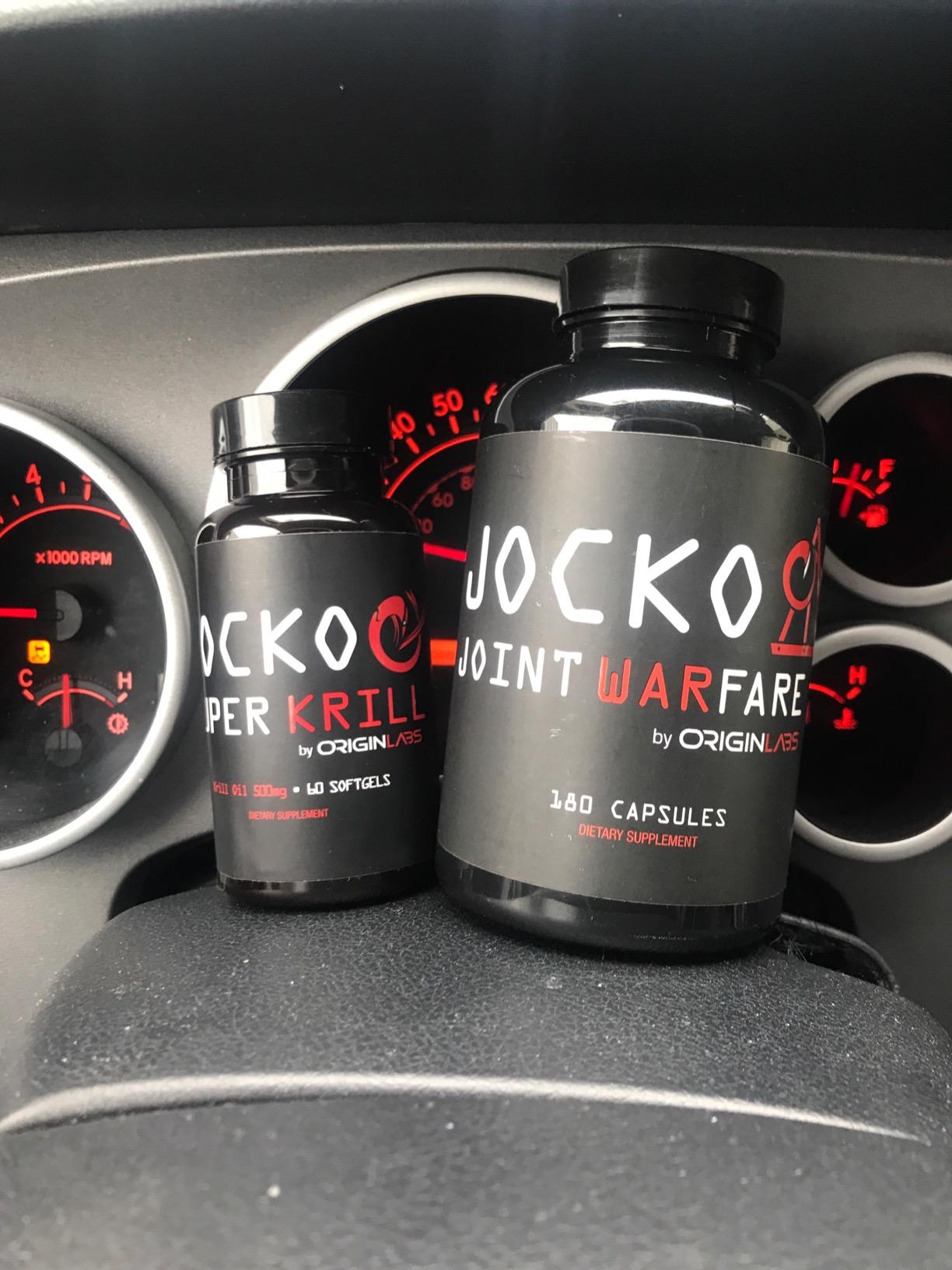 Jocko Fuel Antarctic Krill Oil Omega 3 Fatty Acid Supplements DHA & EPA - 1000mg Softgels - Supports Joints, Mobility & Mental Function (60 Softgels) customer photo 2