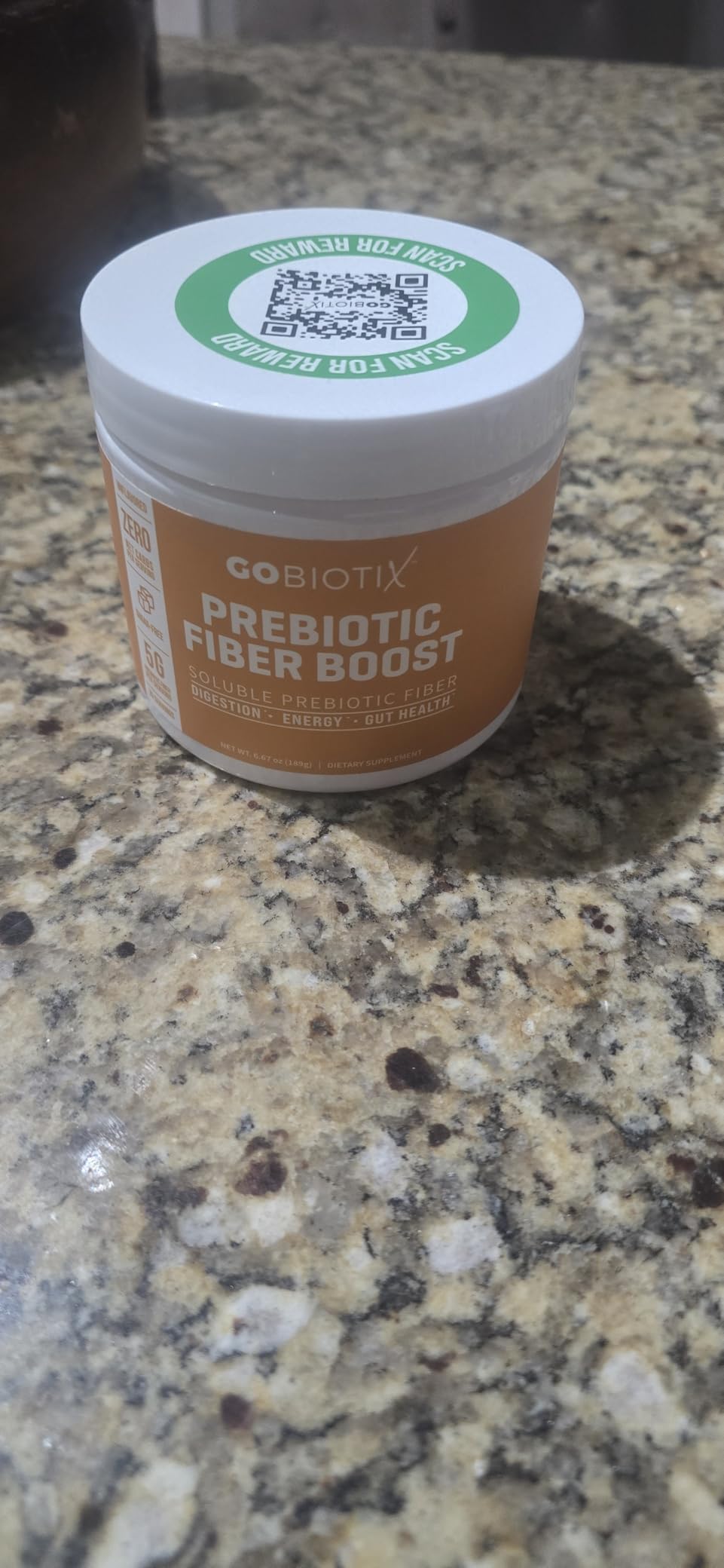 GOBIOTIX Fiber Supplement Powder with Prebiotics for Digestive Health and GLP-1 Support, Soluble Fiber for Gut Health & Debloat, Keto, Vegan, Gluten & Sugar Free, 35 Servings customer photo 2