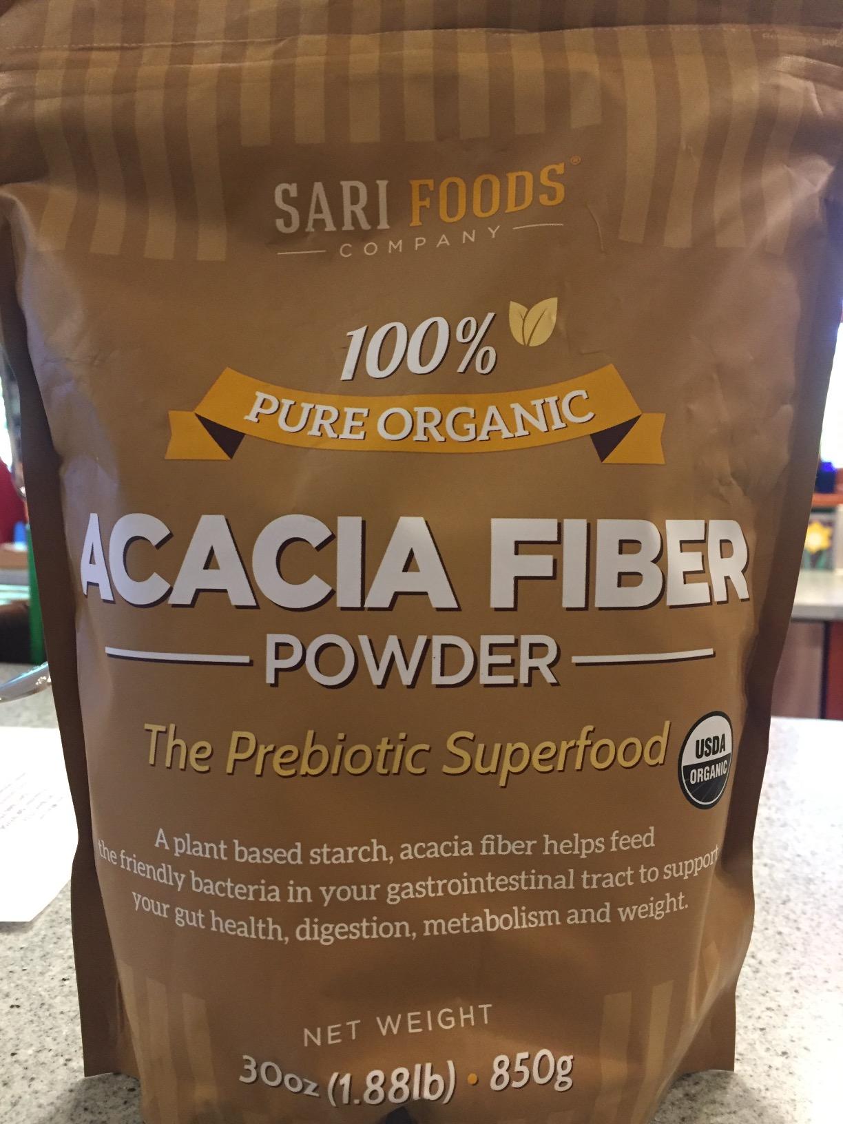 Sari Foods Organic Acacia Fiber Powder, 30 Ounce, Soluble Fiber Powder, Natural, Whole Food, Plant Based Superfood Prebiotic for Gut Health and Repair customer photo 1
