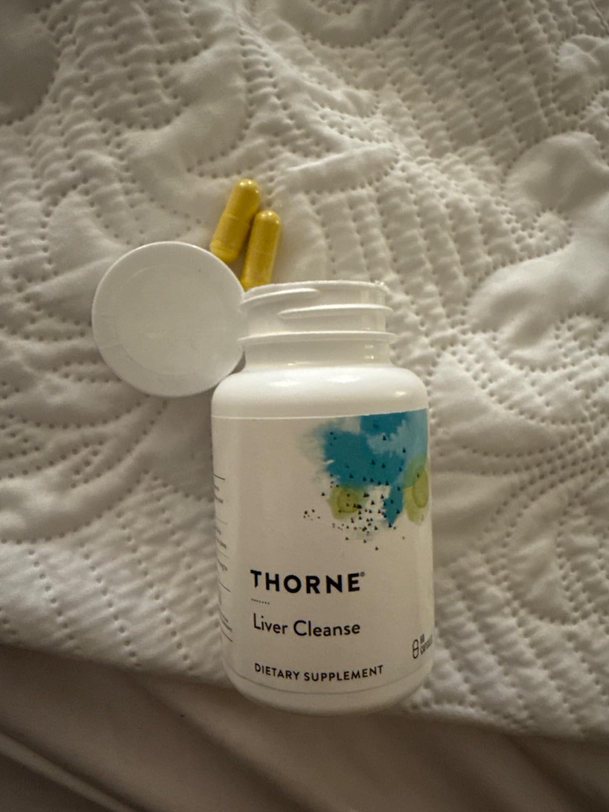 THORNE - Liver Cleanse - Milk Thistle & Berberine Supplement with Burdock & Chicory Extracts - Herbal Blend Supports the Liver's Natural Detoxification Function - Third-Party Certified - 60 Capsules customer photo 1
