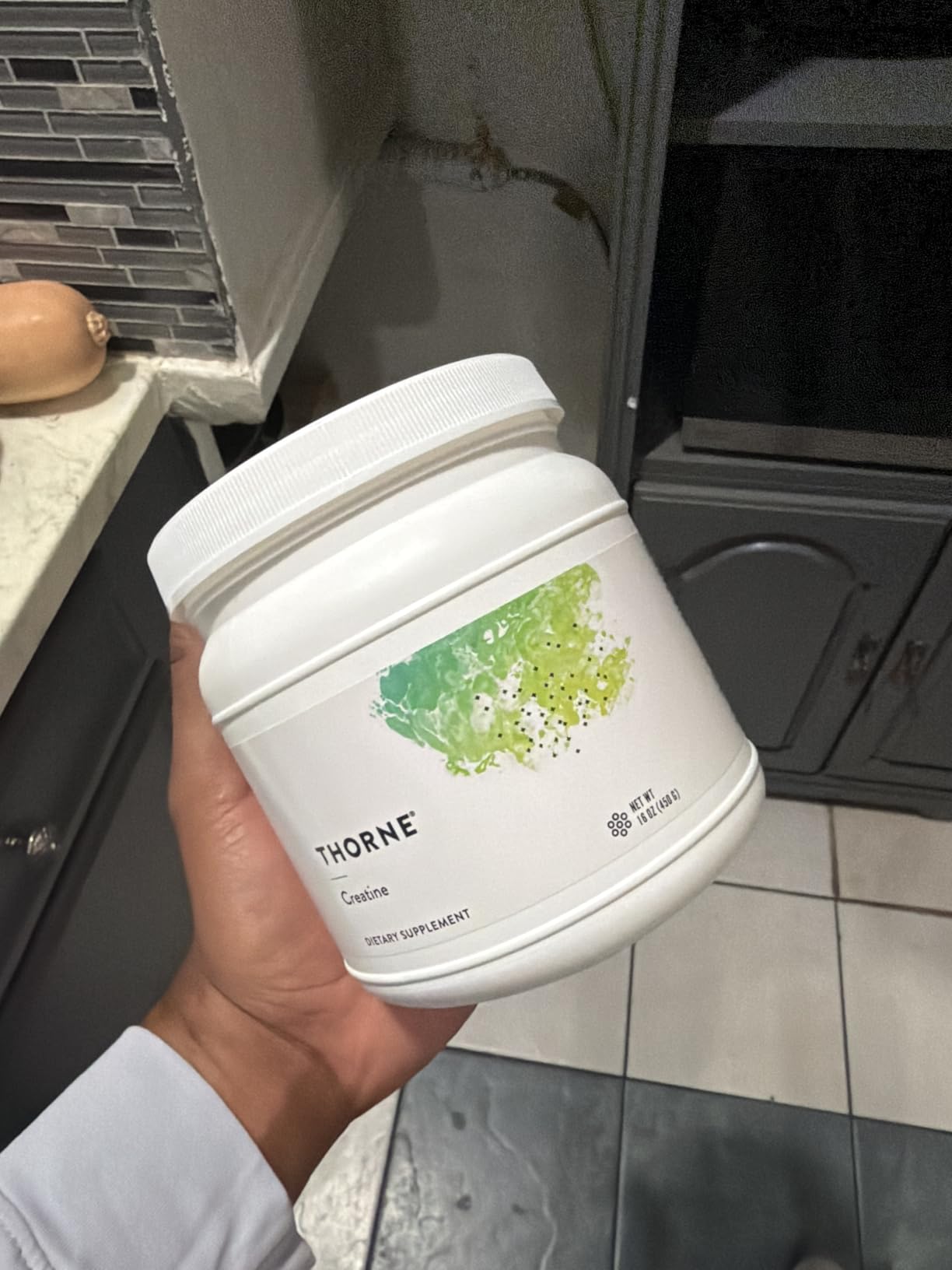 THORNE Creatine - Micronized Creatine Monohydrate Powder - Support for Muscles & Cognitive Function - NSF Certified for Sport - Unflavored - 90 Servings customer photo 2