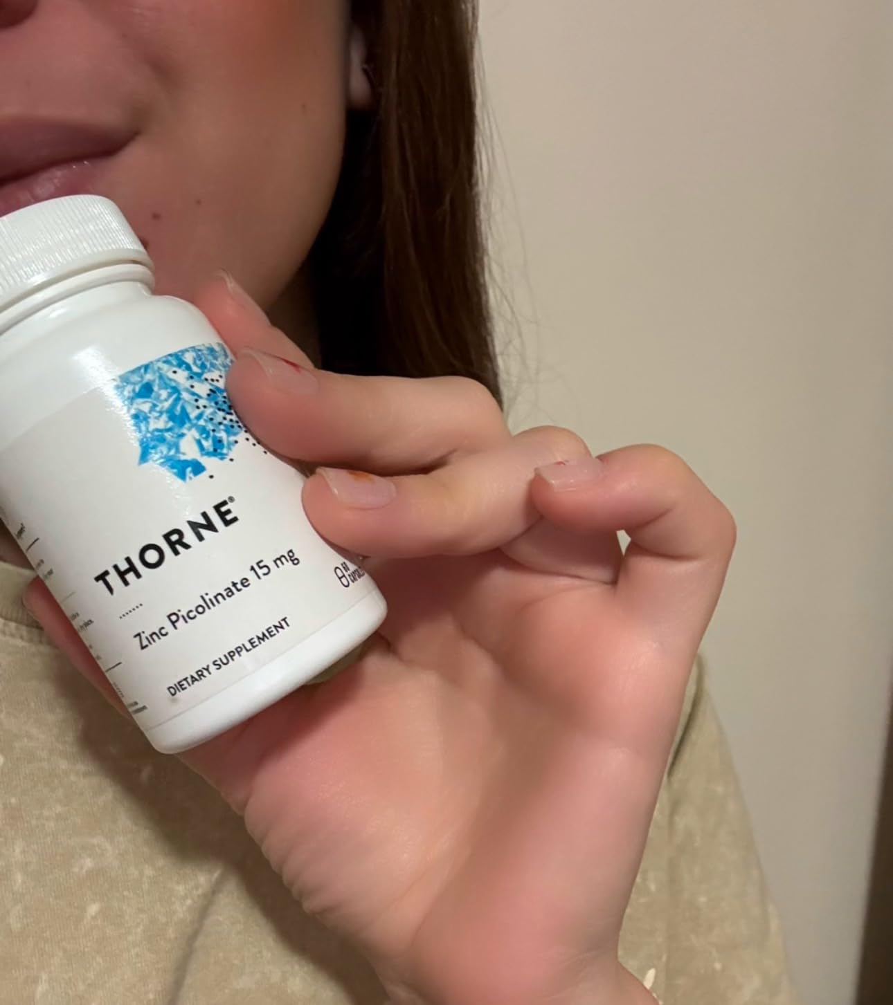 THORNE Zinc Picolinate 15 mg - Highly Absorbable Zinc Supplement - Supports Immune System, Eye, Skin & Reproductive Health - 60 Capsules customer photo 2