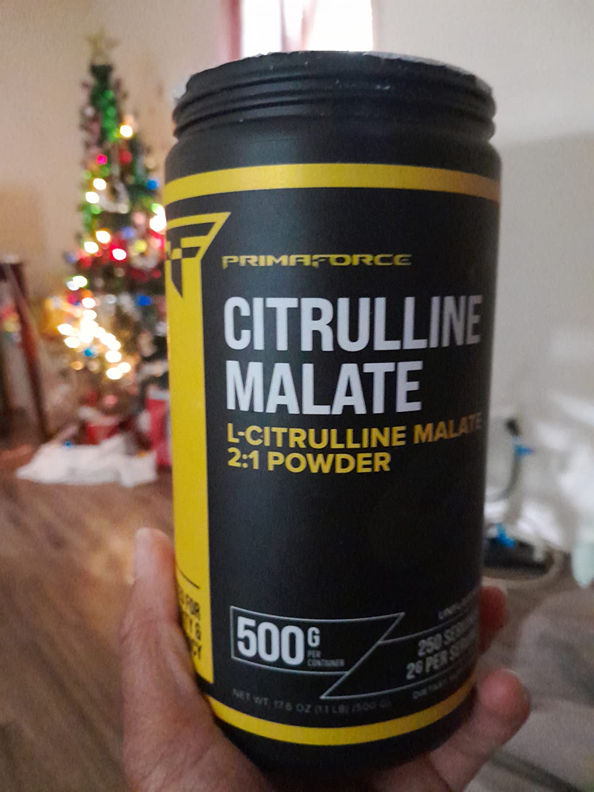 PrimaForce L-Citrulline Malate Powder, Unflavored, 500 Grams - Vegan, Non-GMO customer photo 2