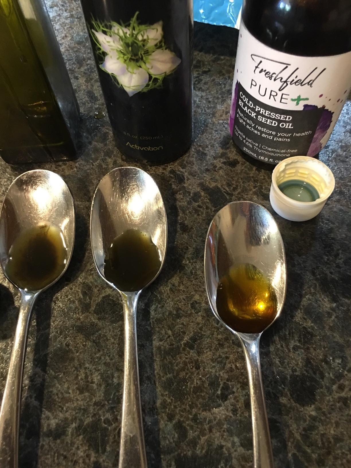 Freshfield Black Seed Oil, Tested Cold Pressed Nigella Sativa, High Thymoquinone (min 1.6%) and p-Cymene, Ultra Strength, Vegan, 100% Pure and Natural Black Cumin Seed Oil Supplement, 8oz Liquid customer photo 1
