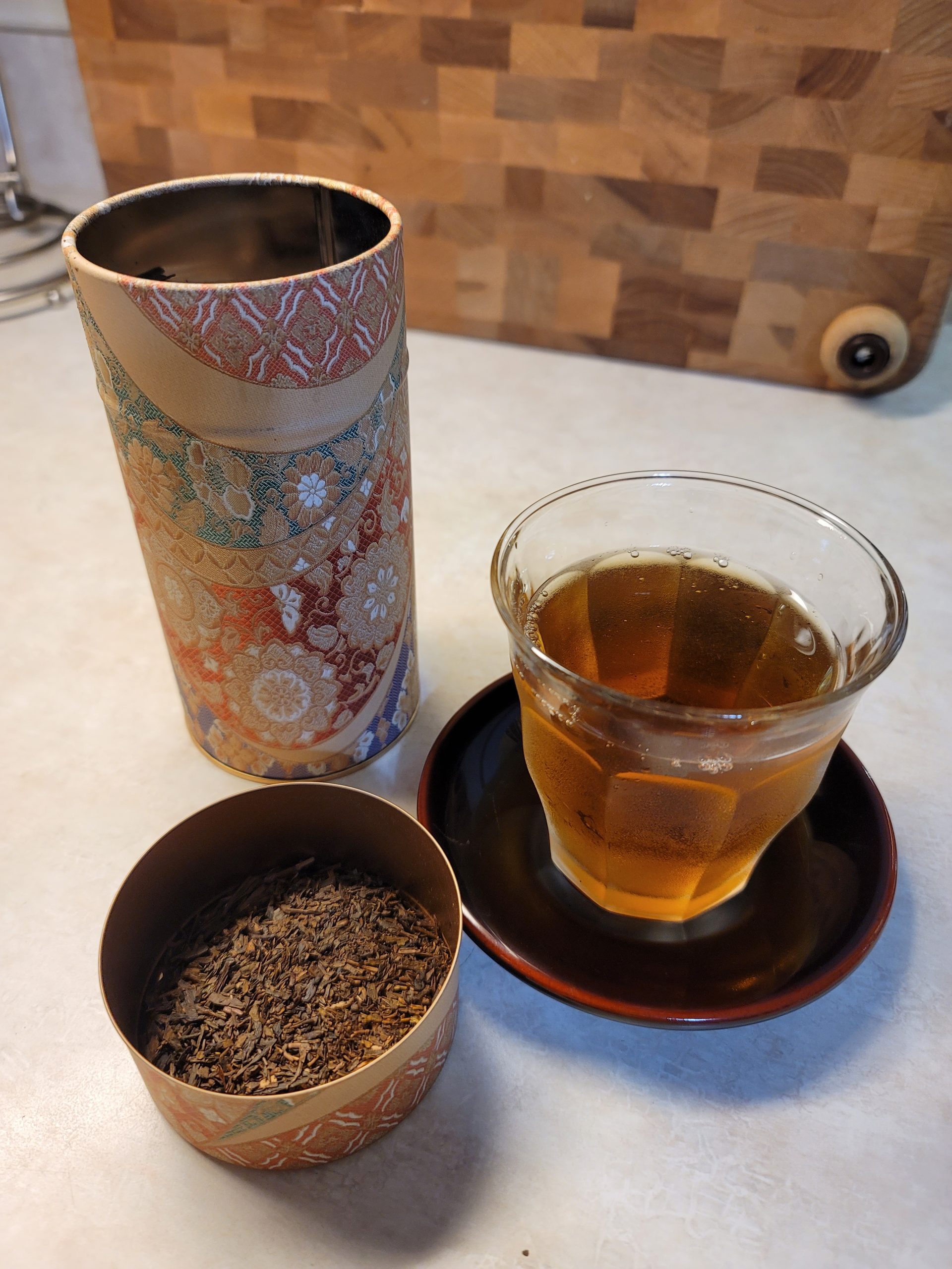 YAMASAN KYOTO UJI Hojicha Tea, Roasted green Tea, Low caffeine, JAS Certified Organic, Japanese Tea, 150g Bag customer photo 2