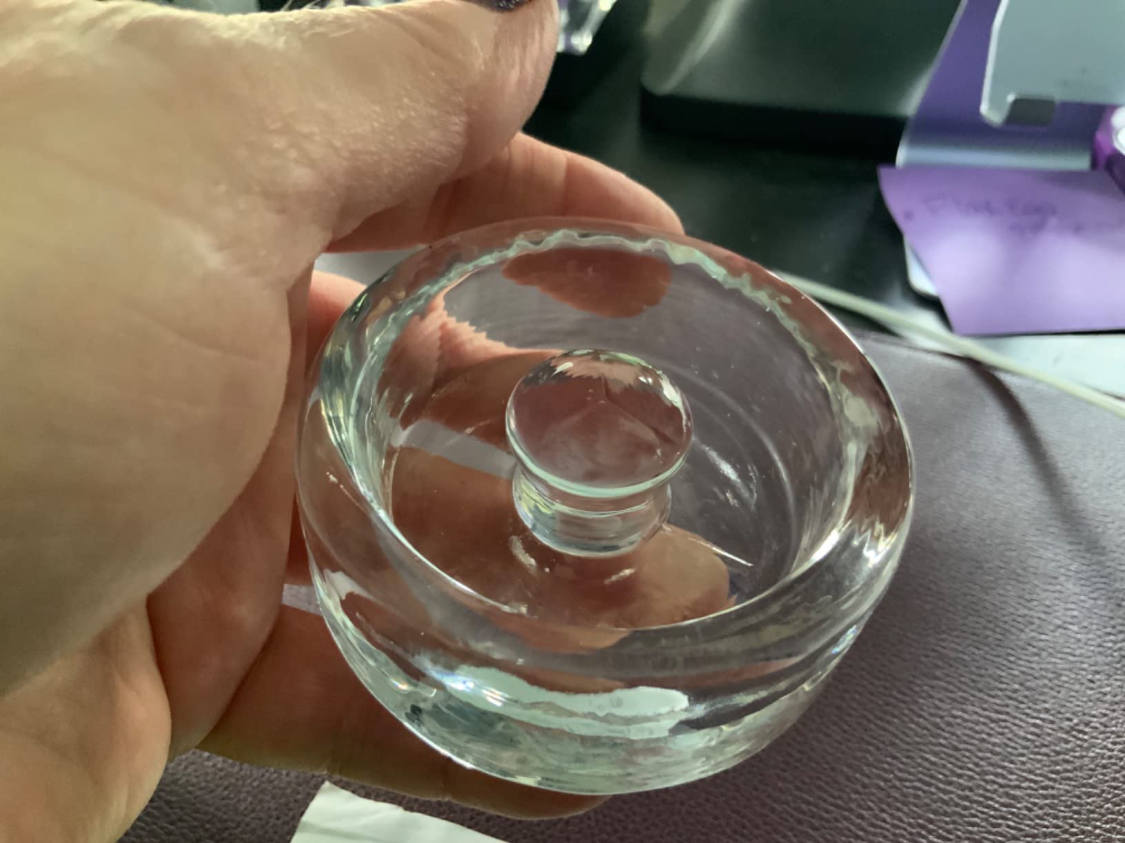 Fermentation Weights - NonSlip Grip Handle - for Wide Mouth Mason Jars - Set of 4 customer photo 2