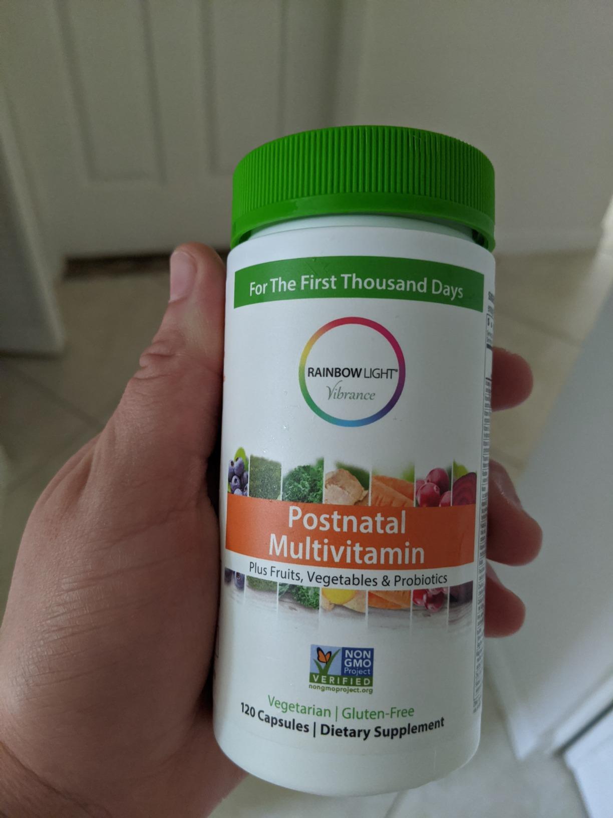 Rainbow Light Postnatal Multivitamin for Women | 120 Capsules | Supports Mom's Health & Baby's Development Plus Immune Health with Vitamin C and Zinc | Superfoods Blend & Probiotics customer photo 1