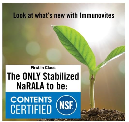 IMMUNOVITES Stabilized R-Alpha Lipoic Acid (True) 600mg per Serving - High Potency & up to 40x Increased Absorption - Na R-ALA - Na R-LA - Na R-Lipoate - 60 Capsules customer photo 2