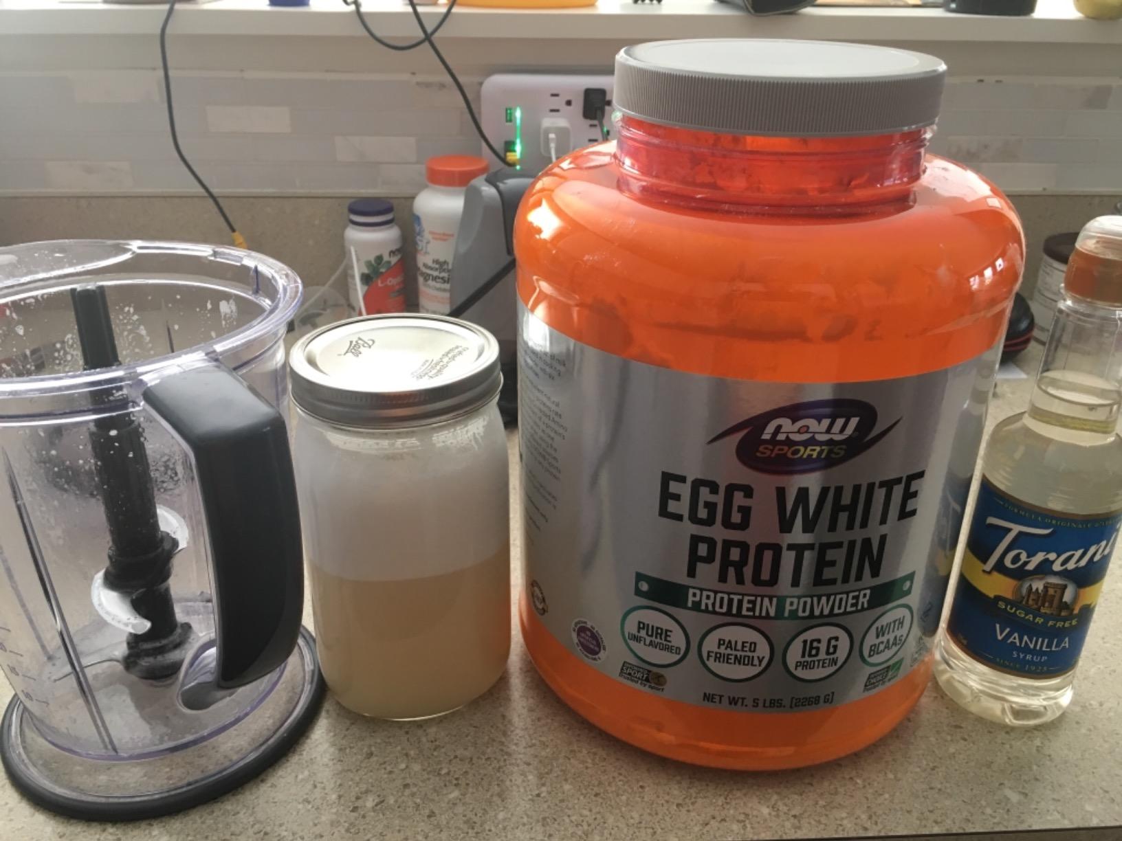 Egg White Protein Now Foods 5 lbs Powder customer photo 2