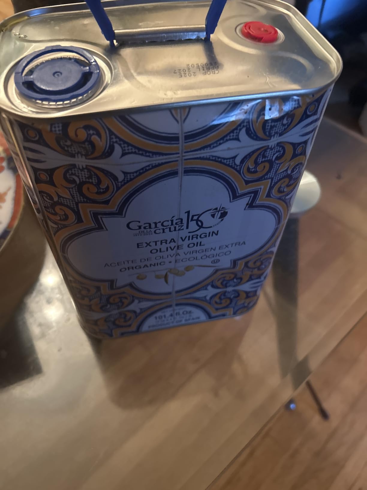 GARCÍA DE LA CRUZ - Organic Extra Virgin Olive Oil, Master Miller Premium Oil, Almond and Tomato Tones, Smooth Body, Sourced in Spain, Montes de Toledo, Glass Bottle - 500 ml customer photo 1