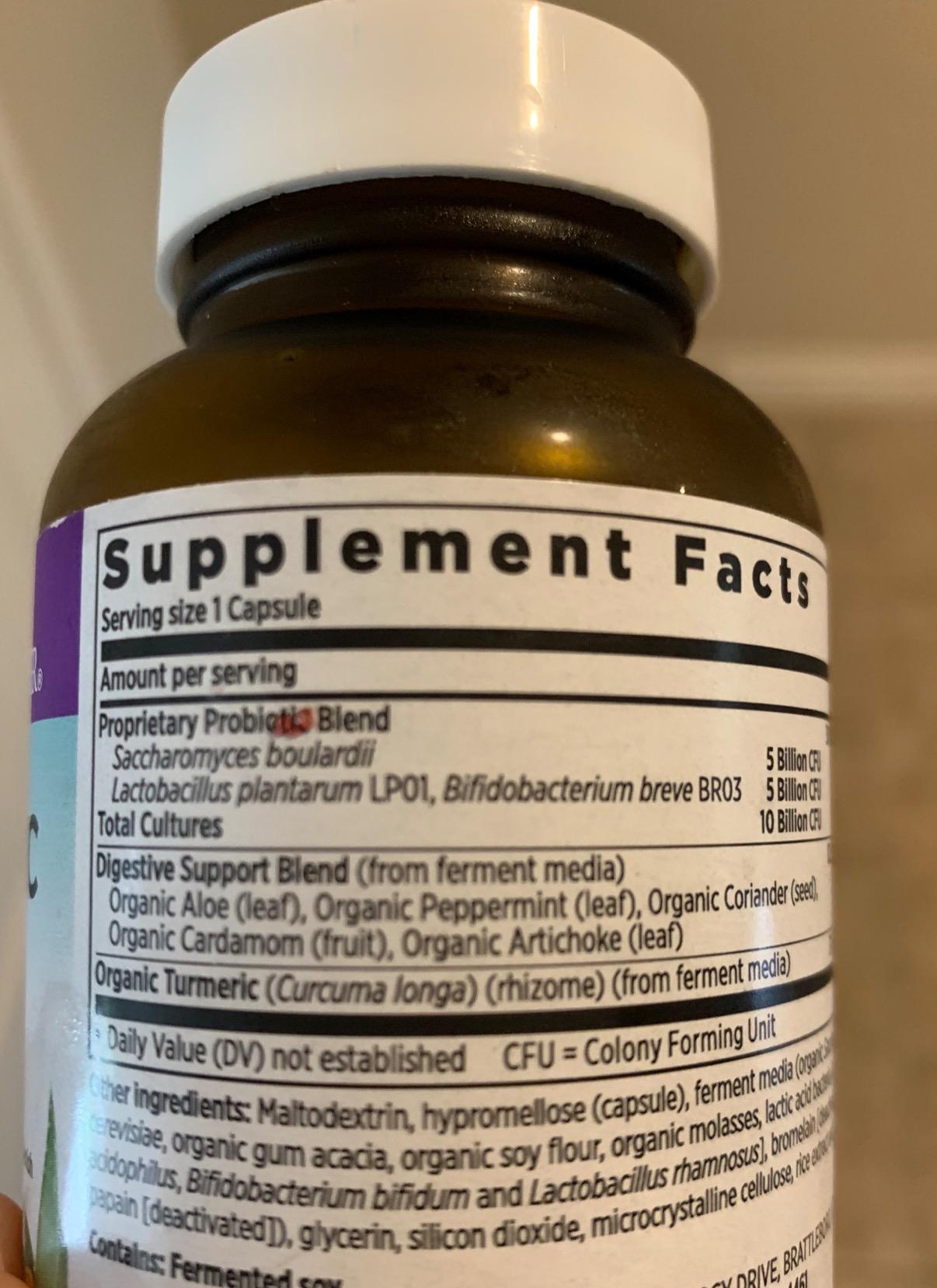 New Chapter All-Flora Probiotic for Advanced Digestion & Complete Gut Health with Prebiotics + Postbiotics, Clinical-Strength Strains, 100% Vegetarian, Non-GMO, Shelf Stable - 30 ct (1 Month Supply) customer photo 2