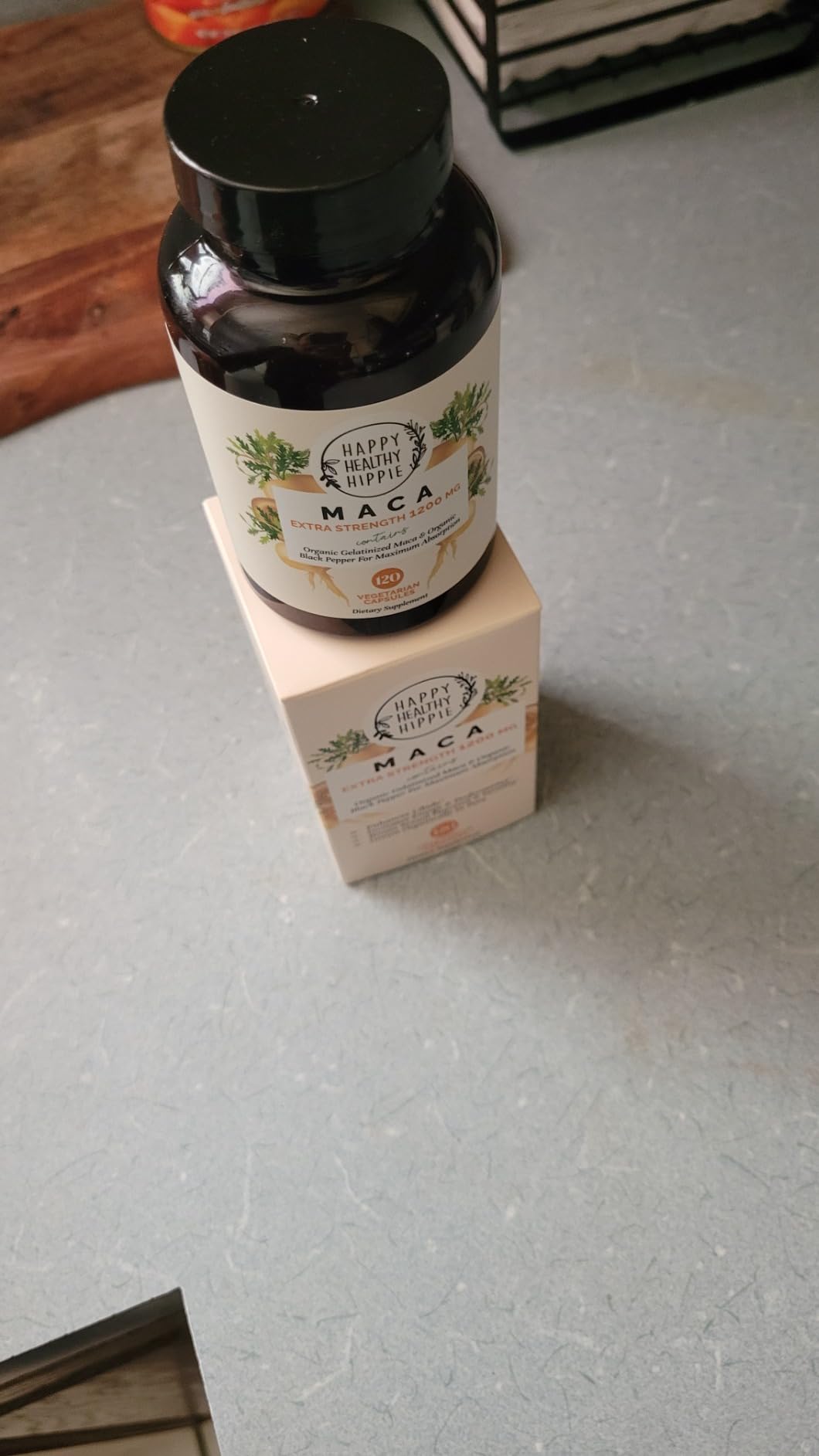 Organic Maca Root Capsules 1200 mg – Libido Booster for Women Fast Acting & Potent | Female Maca Supplement | Energy Pills from Peru | Includes Black Pepper for High Absorption | Vegan, 120 Ct customer photo 1