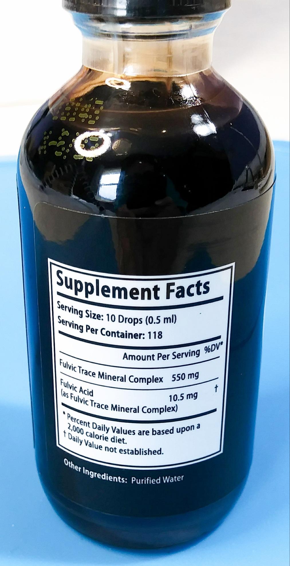 Drop Trace Minerals with Fulvic Acid, Liquid Ionic Mineral Drops with Electrolytes - 72+ Minerals, for Energy, Hydration & Gut Health - No Pills, Unflavored, 2 fl oz (118 Servings) customer photo 2