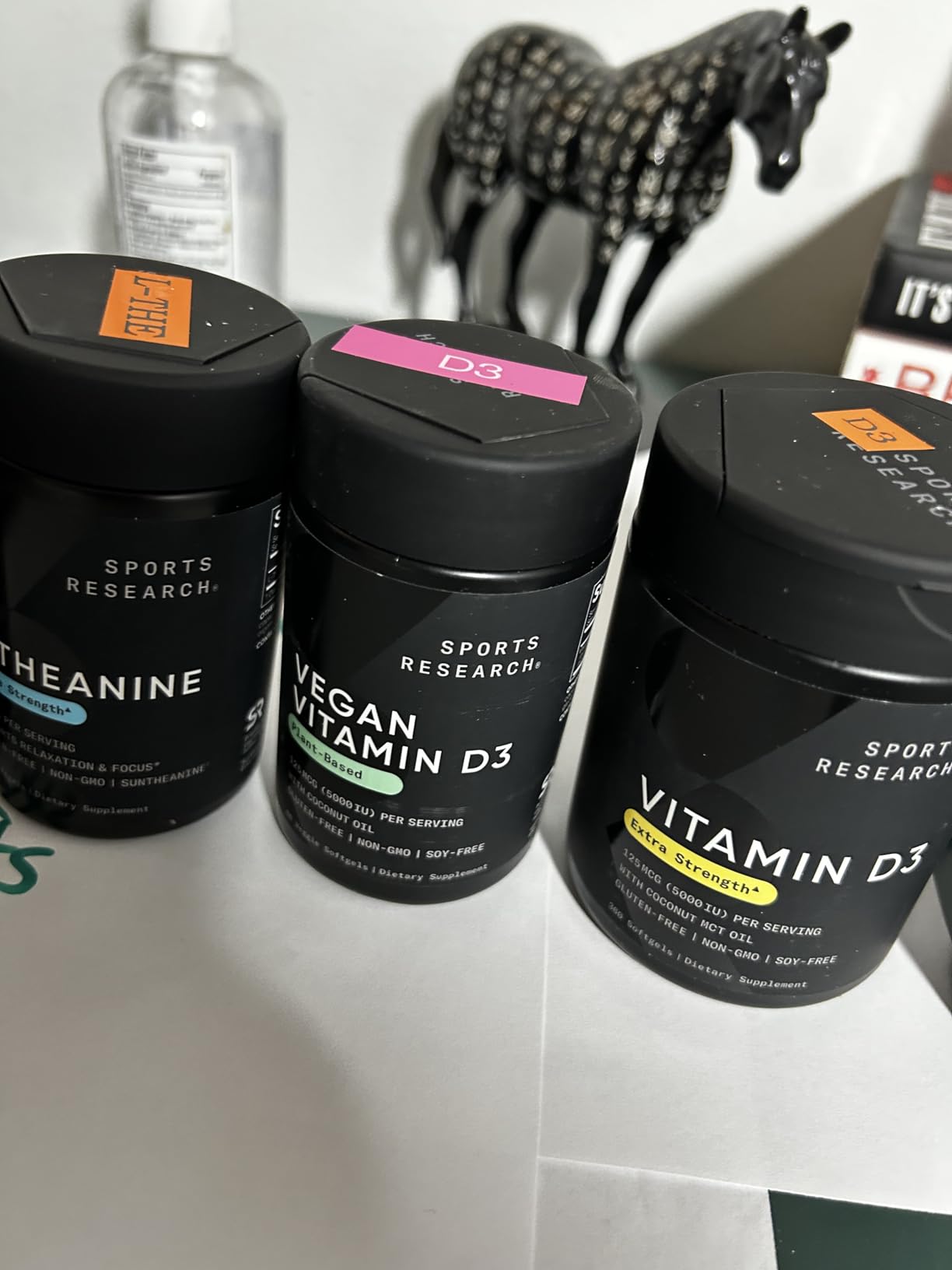Sports Research Vegan Vitamin D3 5000IU with Coconut Oil - 100% Plant-Based, Vegan Certified, Non-GMO Verified, 60 Softgels customer photo 1