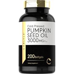 Carlyle Pumpkin Seed Oil Capsules | 3000mg | 200 Softgels | Essential Fatty Acids | Cold Pressed Dietary Supplement | Non-GMO and Gluten Free Formula customer photo 2