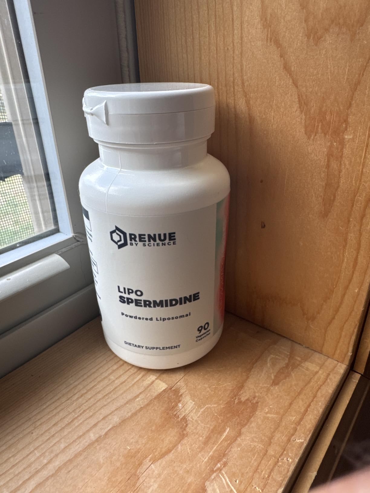 Renue By Science Spermidine Supplements | Liposomal Spermidine Supplements for Women and Men | 90 Capsules - 8mg Spermidine per Serving | Non-GMO & Allergen Free | Made in the USA Third-Party Tested customer photo 1