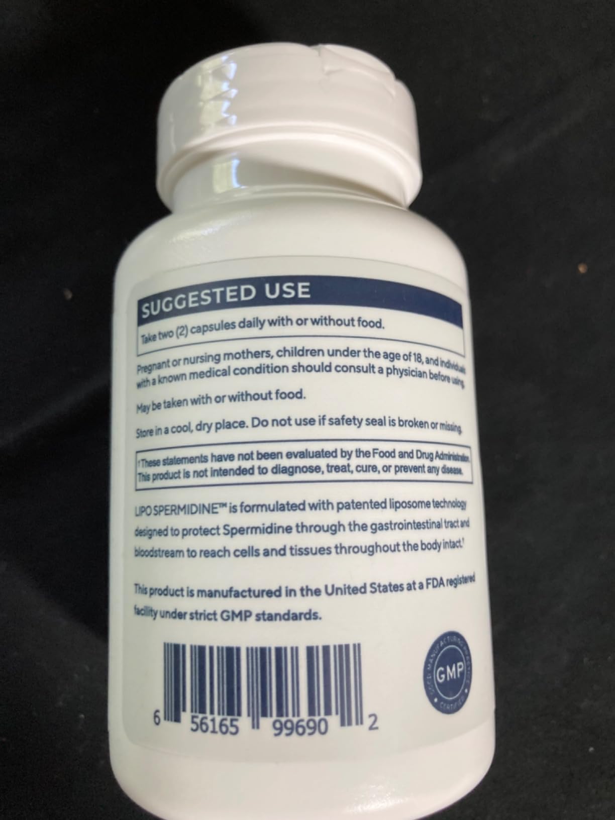 Renue By Science Spermidine Supplements | Liposomal Spermidine Supplements for Women and Men | 90 Capsules - 8mg Spermidine per Serving | Non-GMO & Allergen Free | Made in the USA Third-Party Tested customer photo 2