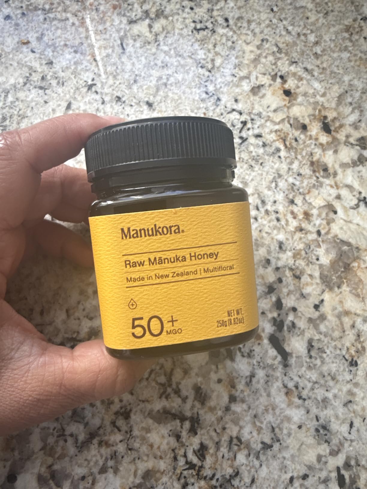 Manukora Raw Manuka Honey MGO 50+, New Zealand Honey, Superfood, 2000+ Natural Compounds, Non-GMO, 3rd-Party Tested, Glyphosate Residue Free, Traceable Hive-to-Hand, Immune and Daily Wellness Support, 250g customer photo 1