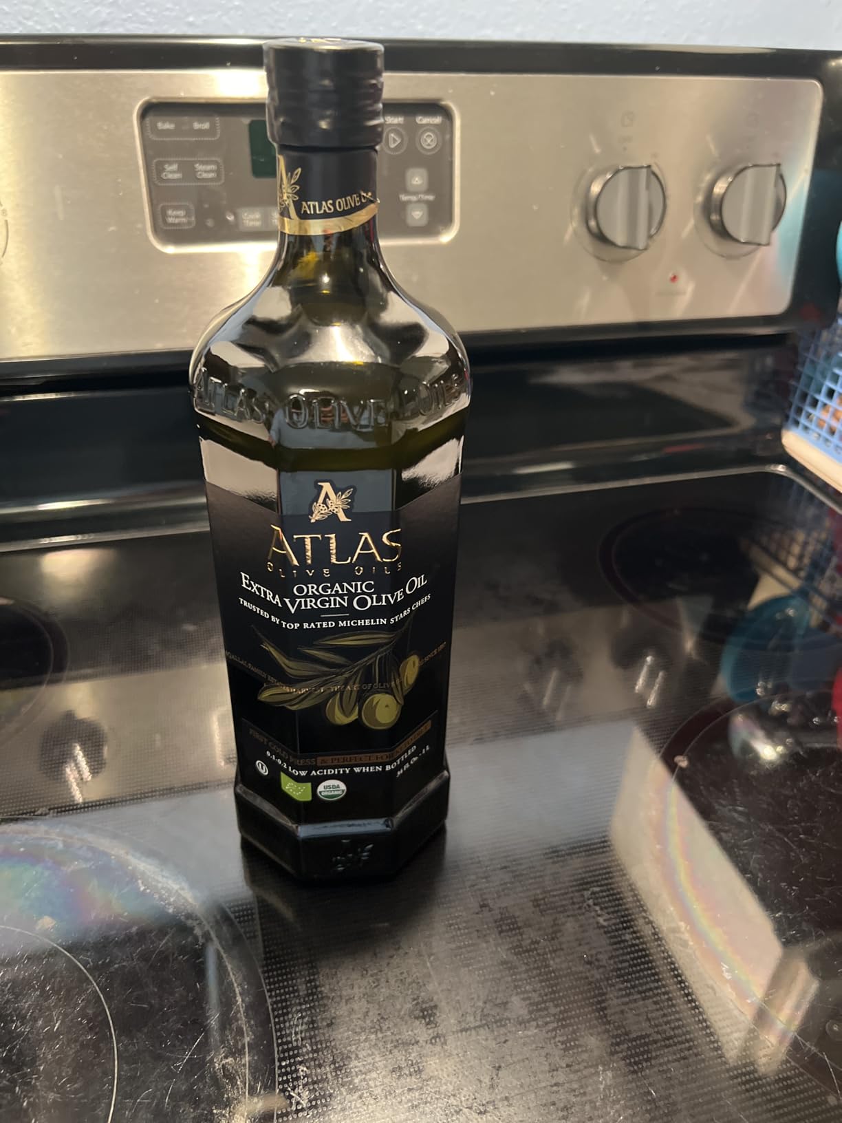 Atlas 1 LT Cold Press Extra Virgin Olive Oil with Polyphenol Rich from Morocco | Newly Harvested Unprocessed from One Single Family Farm | Moroccan Organic EVOO Trusted by Award-Winning Chefs customer photo 2