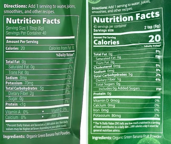 MRM Organic Green Banana Powder Superfood - Prebiotic-Fiber, Digestive Resistant Starch, Flour Alternative for Baking, Cooking and Shakes, Gluten-Free, Vegan, Non-GMO Verified - 40 Servings customer photo 1