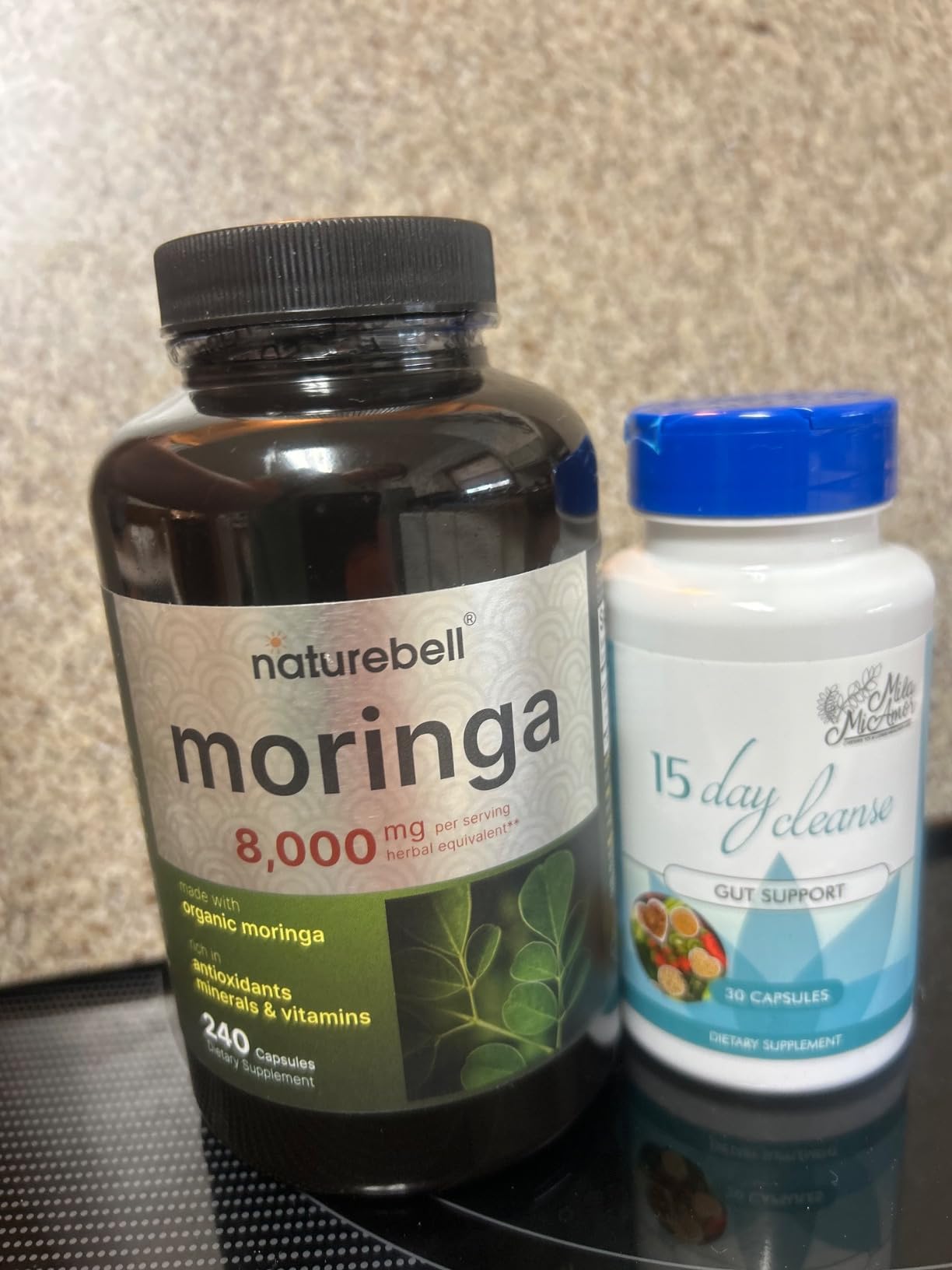 NatureBell Moringa 8,000mg Per Serving - 240 Capsules - Organic Moringa for Daily Immune, Energy & Skin Health Support* - Green Superfood - 3rd Party Tested, Non-GMO & Gluten-Free customer photo 2