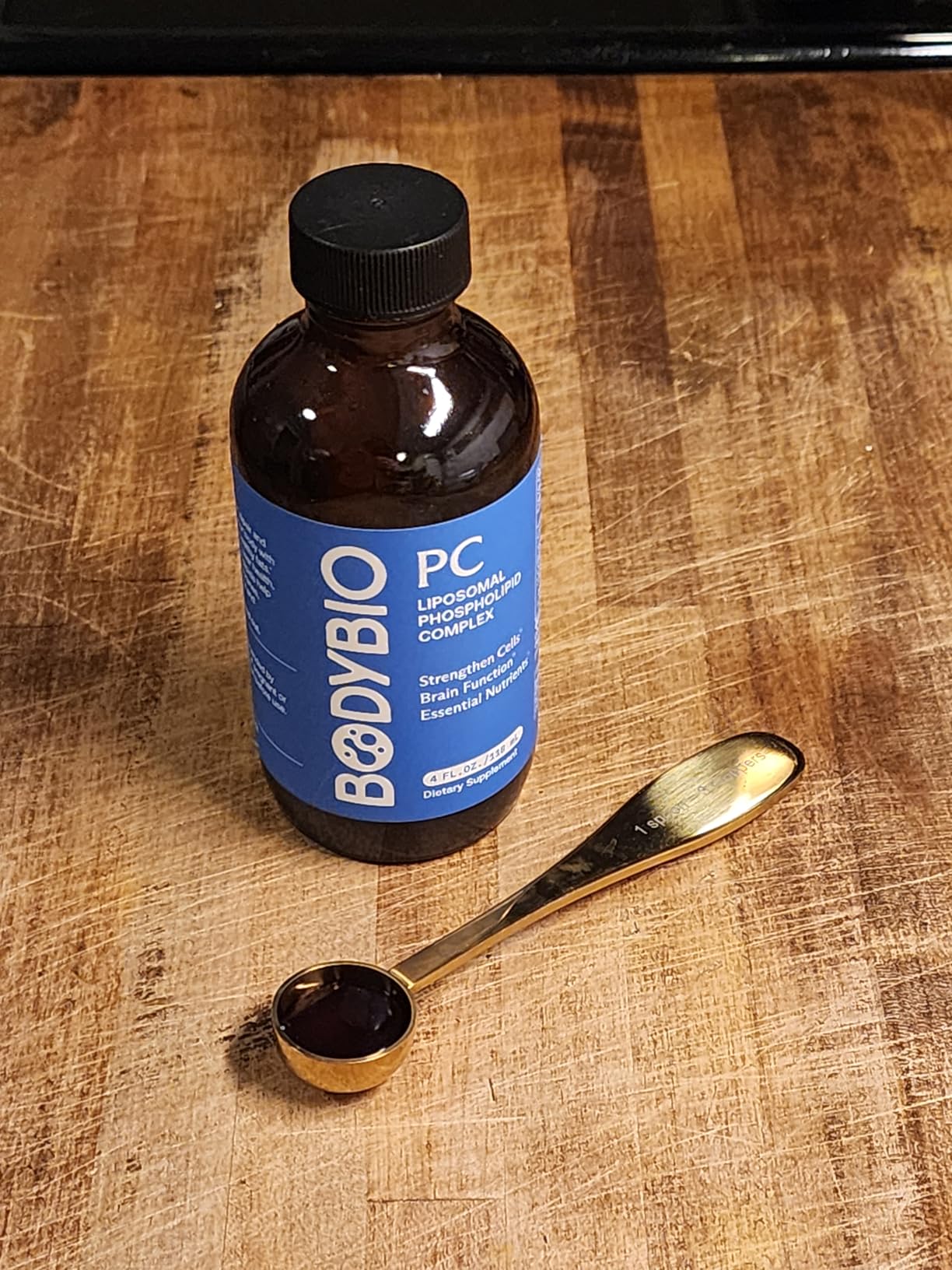BodyBio PC - Phosphatidylcholine for Brain Health, Mental Clarity, Cognitive Function, Cellular Repair & Healthy Aging, Phospholipid Complex Supplement for Gentle Daily Detox customer photo 1