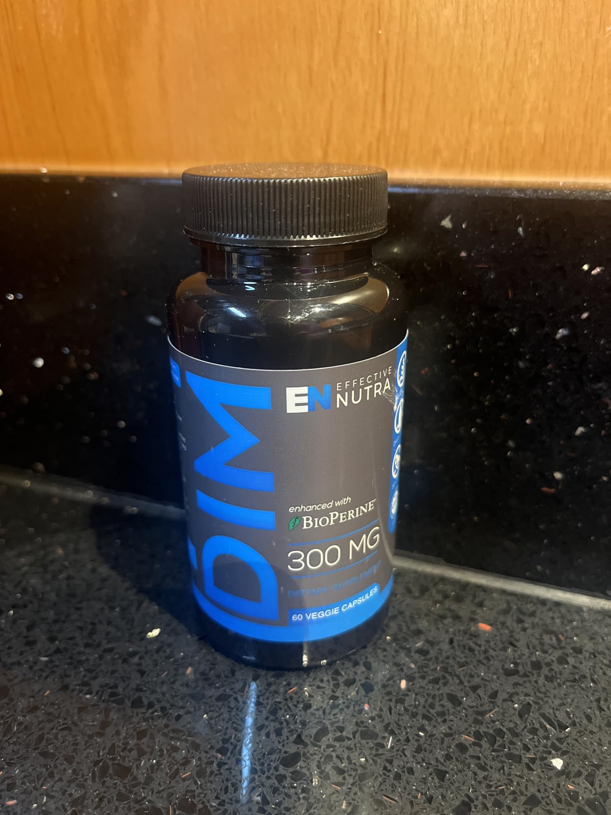 Effective Nutra DIM Supplement 300mg + BioPerine, Extra Strength Estrogen Blocker for Men & Hormone Balance for Women - Diindolylmethane, Hormonal Acne, Menopause Support - 60 Veggie Capsules customer photo 1