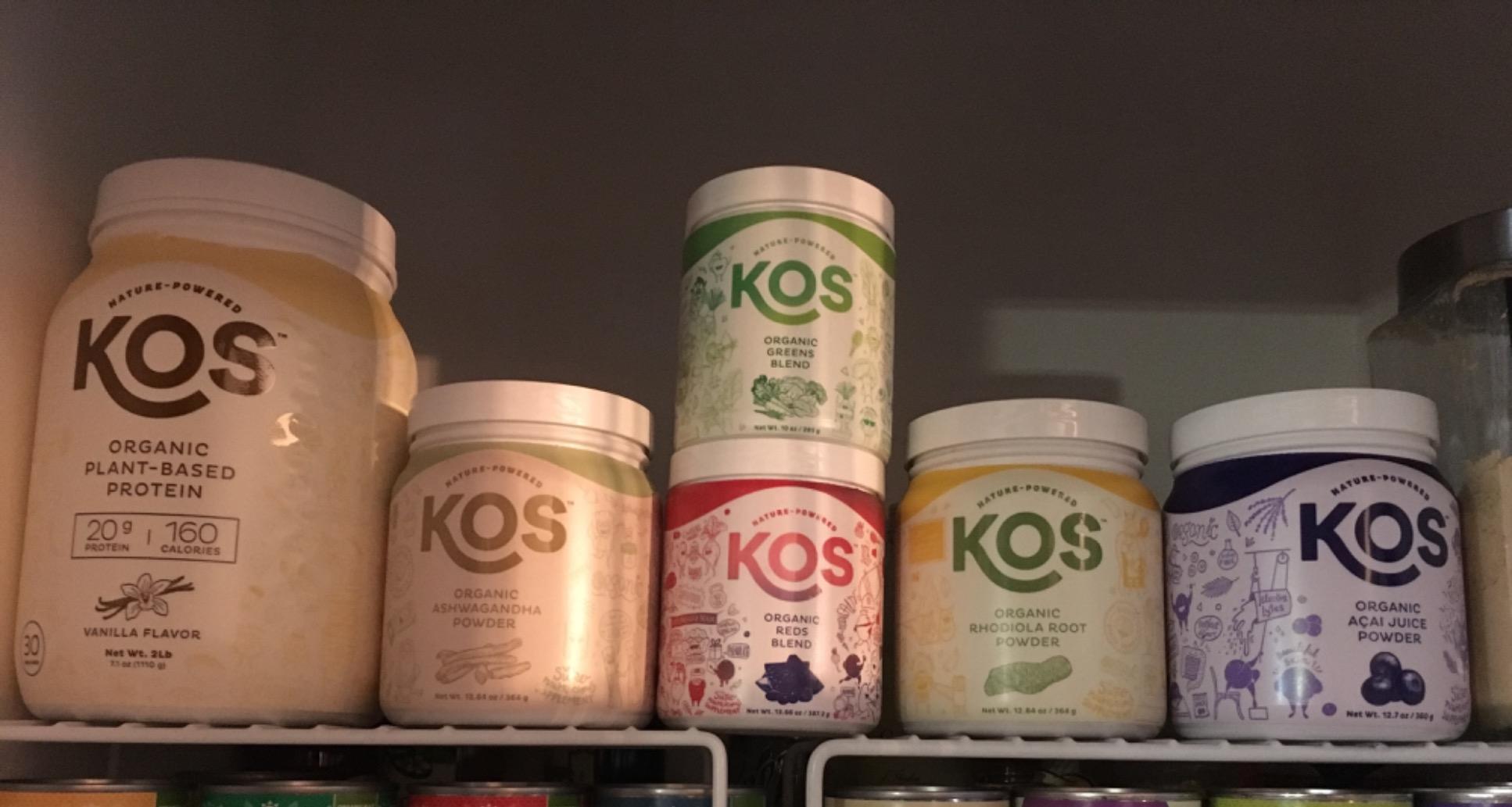 KOS Reds Superfood Powder for Antioxidants - USDA Certified Organic Beet Root, Goji Berries, Acai, Pomegranate, Coconut Water & Digestion Enzymes - Goji Berry Popsicle Flavor Juice Mix - 28 Servings customer photo 2