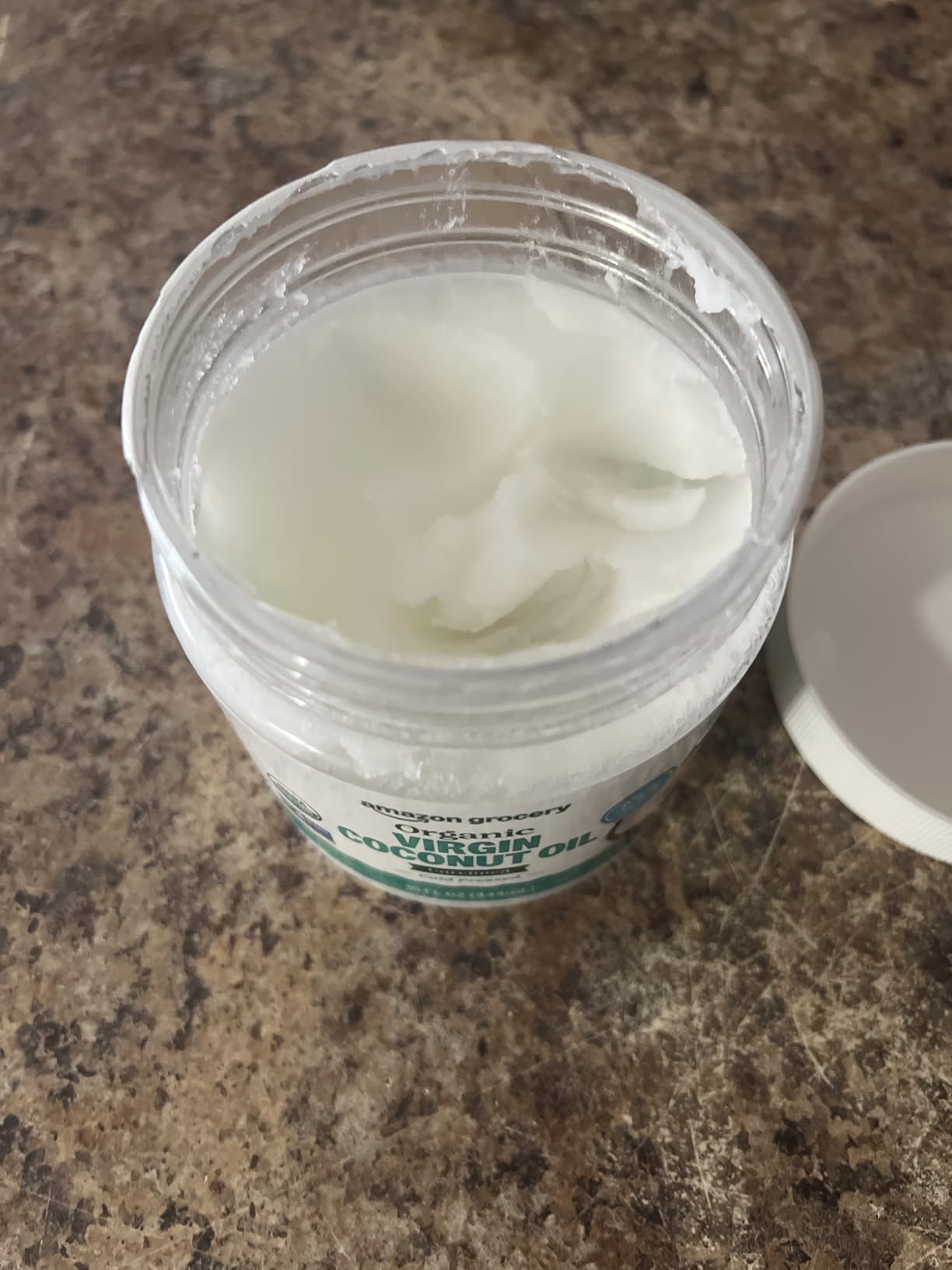 Amazon Grocery, Organic Virgin Coconut Oil, 15 Fl Oz customer photo 2