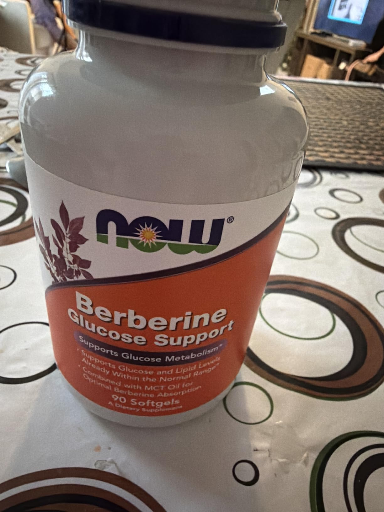 NOW Foods Supplements, Berberine Glucose Support, Combined with MCT Oil for Optimal Berberine Absorption, 90 Softgels customer photo 2