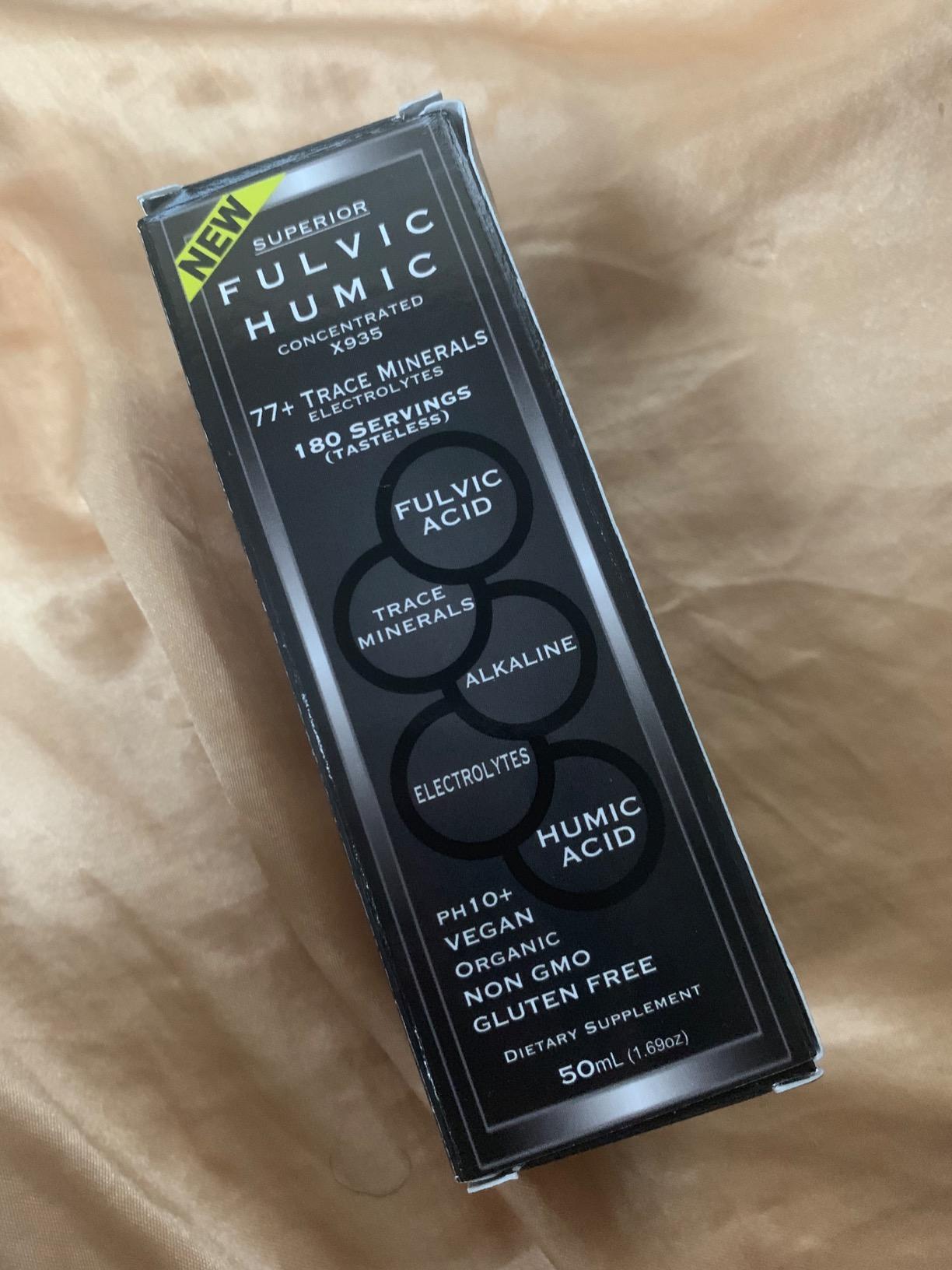 Fulvic Acid Trace Mineral Drops with Electrolytes - 77 Trace Minerals - 180 Servings - Restore Electrolytes, Improve Gut Health, Leaky Gut Repair - Ionic Trace Minerals from Fulvic & Humic Acid customer photo 2