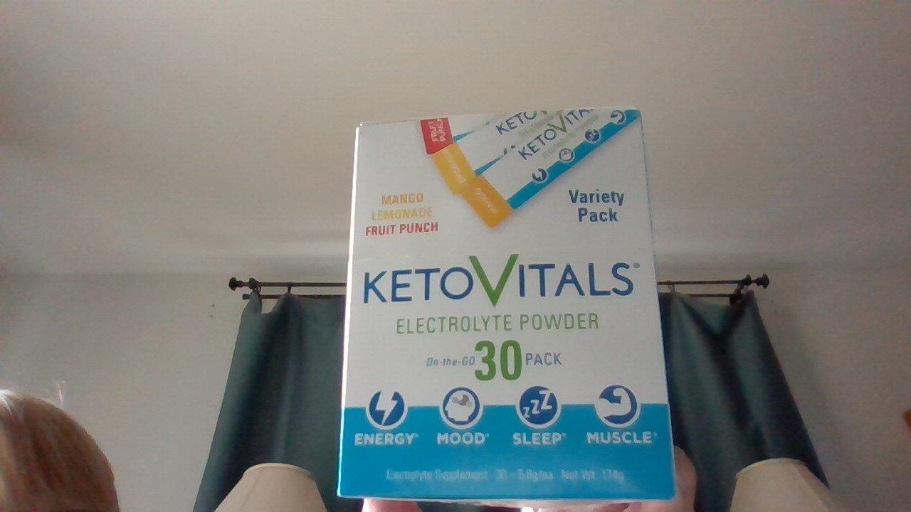 Keto Vitals Original Electrolytes Powder Packets | Keto Friendly Electrolyte Hydration Packs | Sugar Free Electrolytes | Energy Drink Mix | Zero Calorie Zero Carb (Original Assorted, 30 Count) customer photo 1