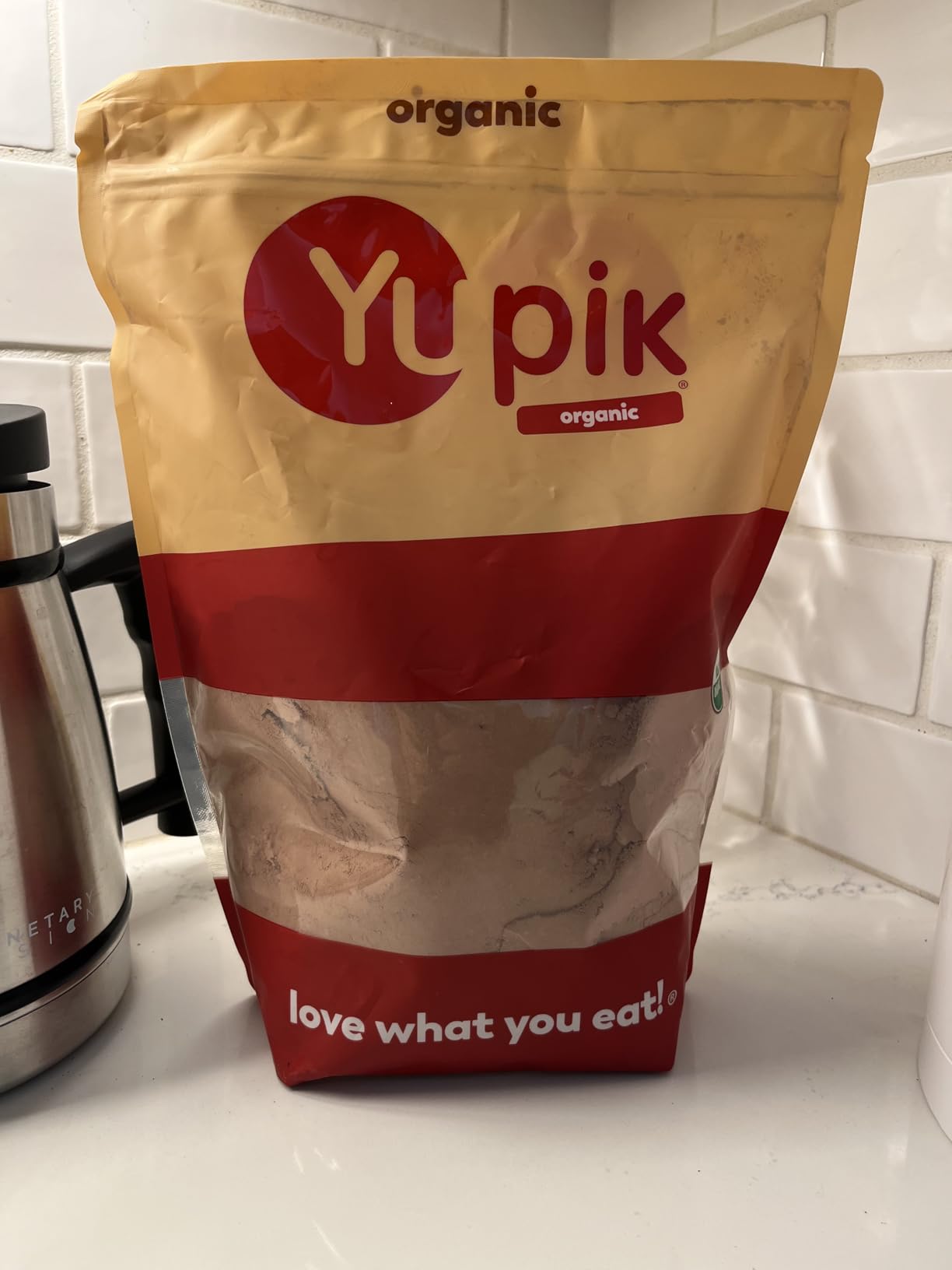 Yupik Organic Raw Cocoa Powder, 2.2 lb (35.2 oz), Gluten-Free, GMO-Free, Kosher, Vegan, Dairy-Free, No Added Sugar, Made from Raw Cacao Beans, Rich Chocolate Flavor, Ideal for Baking & Beverages customer photo 1