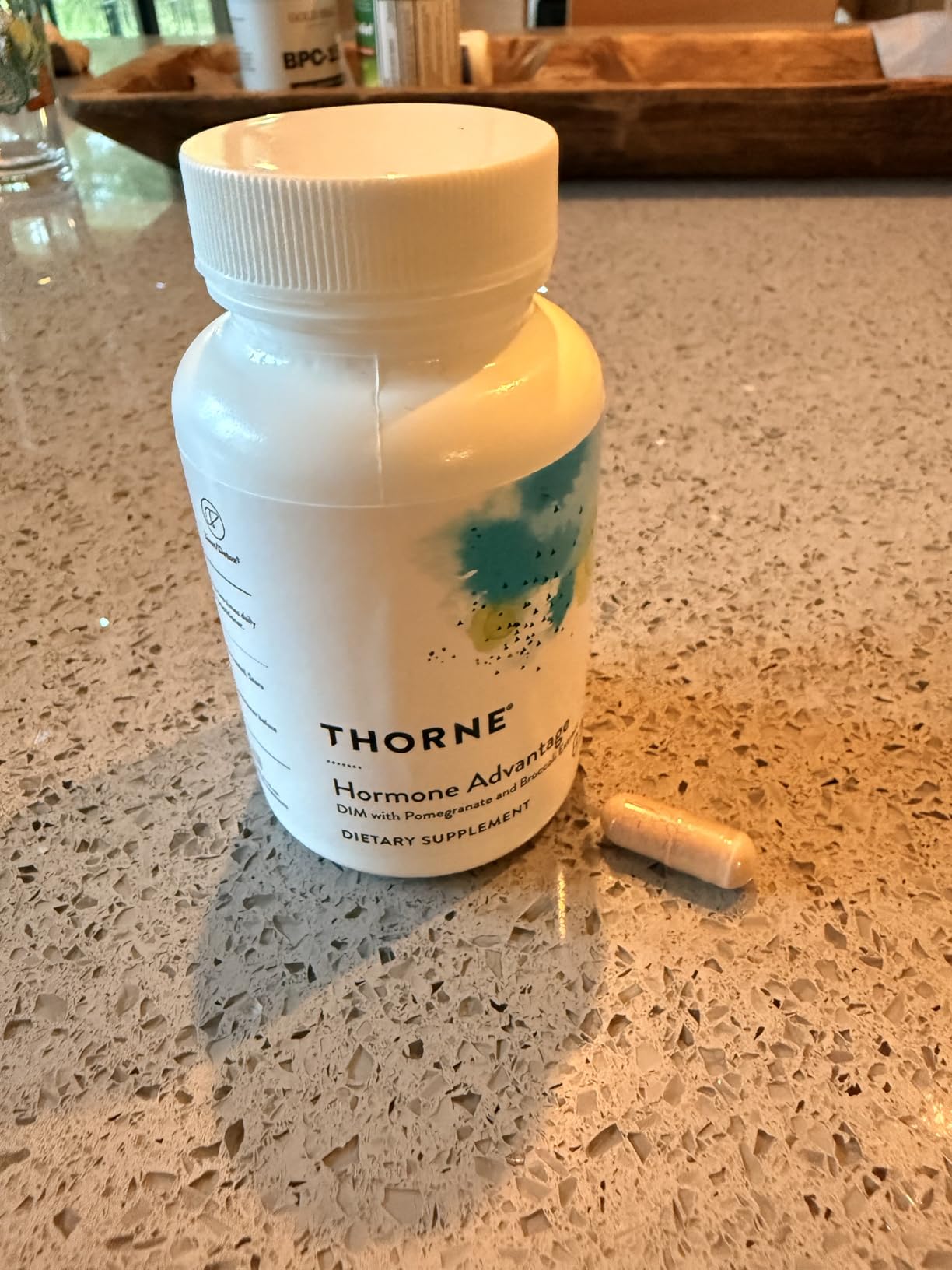 THORNE - Hormone Advantage - Estrogen Support & Hormone Balance for Men & Women - Featuring DIM & Pomegranate Extract - Gluten, Dairy & Soy-Free - 60 Servings customer photo 1