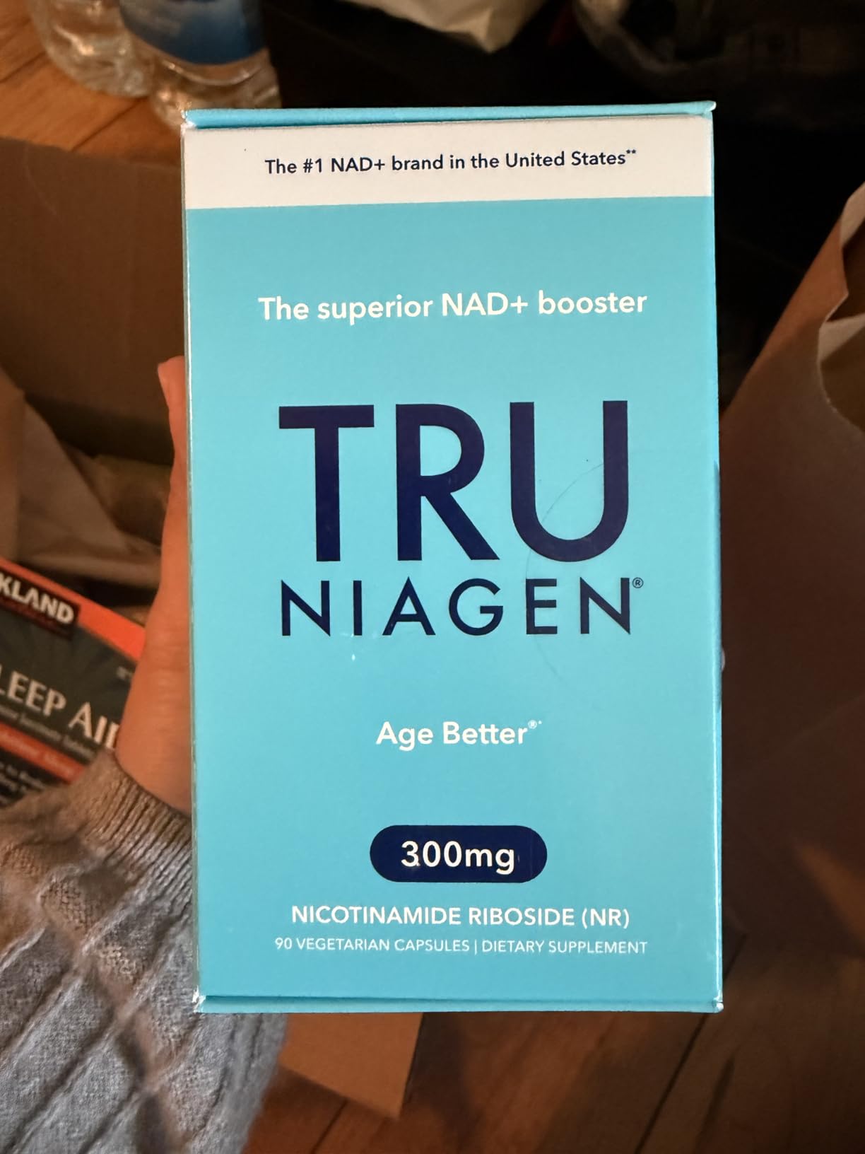 TRU NIAGEN Patented NAD+ Supplement, 300mg Niagen, 30 Servings | Nicotinamide Riboside (NR) Take 1 Daily | 1 Bottle customer photo 1