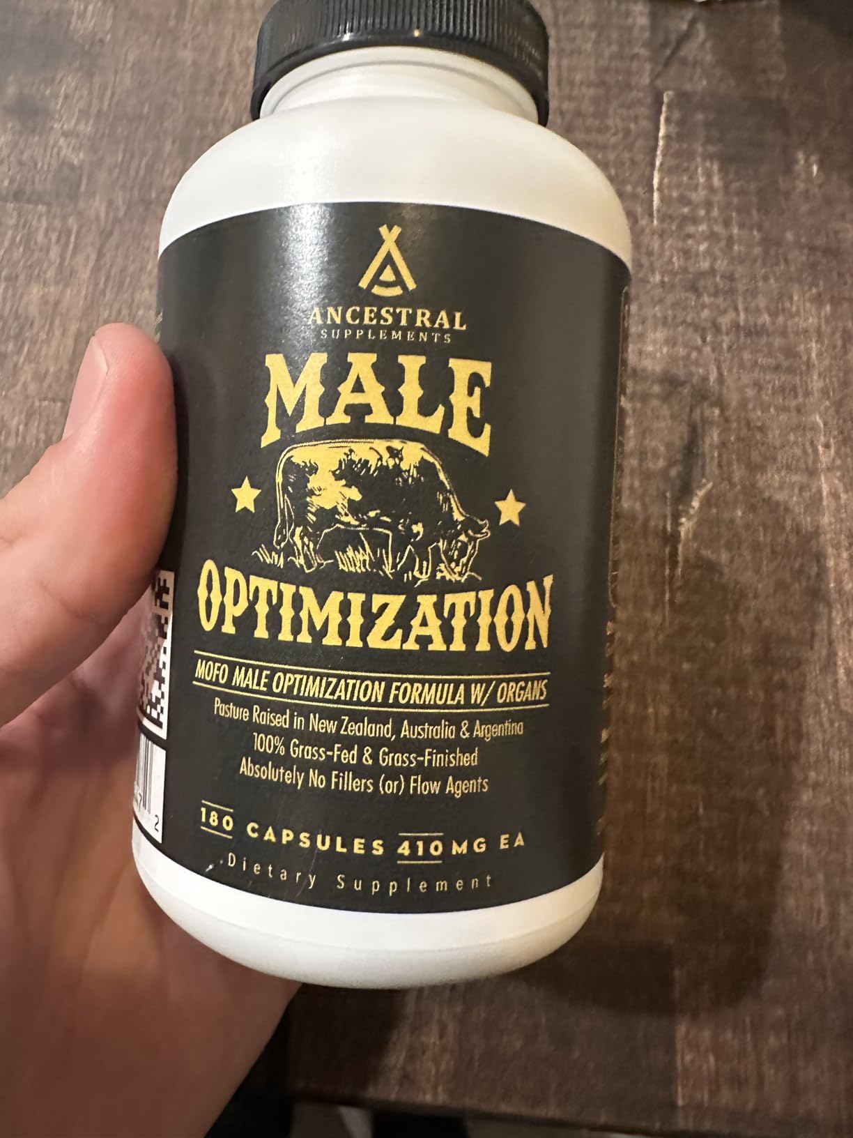 Ancestral Supplements Mofo, Supplements for Men, Support for Energy Levels and Overall Men's Health and Wellness, Non-GMO Grass Fed Beef Organ Supplement with Liver, No Fillers, 180 Capsules customer photo 2