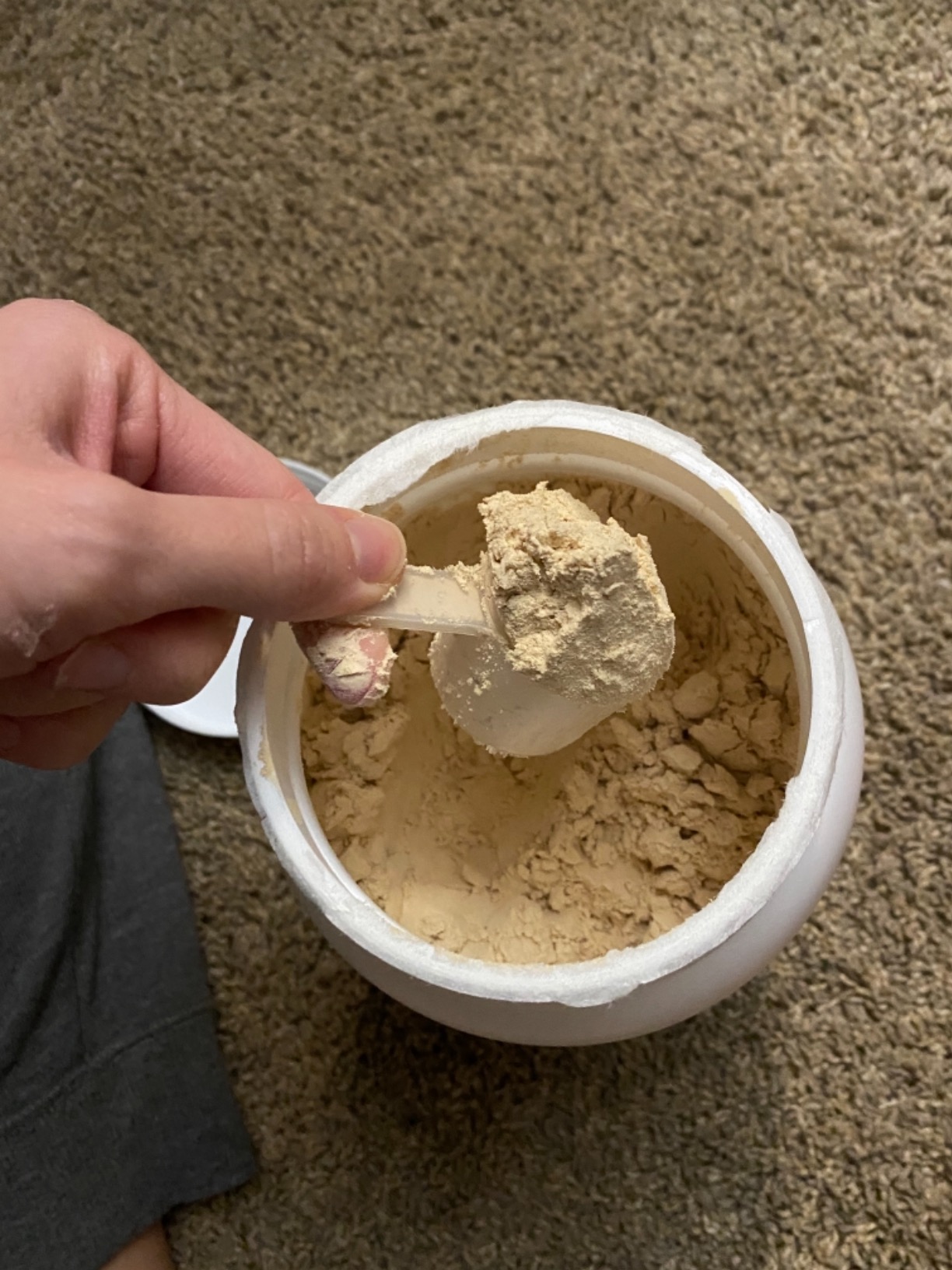 Zammex Organic Pea Protein Powder, 26g Protein, BCAA, Plant Based 100% Vegan Pea Protein, Gluten Free, Keto Friendly, Unflavored 2.62lbs customer photo 2