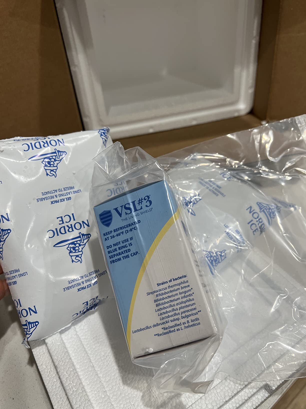 VSL#3 Probiotics for Digestive Health, IBS & UC Symptoms - 112.5B CFUs, High-Potency, Multi-Strain, Live, Refrigerated Probiotic, Medical Food for Gut Health Support in Men & Women, 60 Capsules customer photo 2